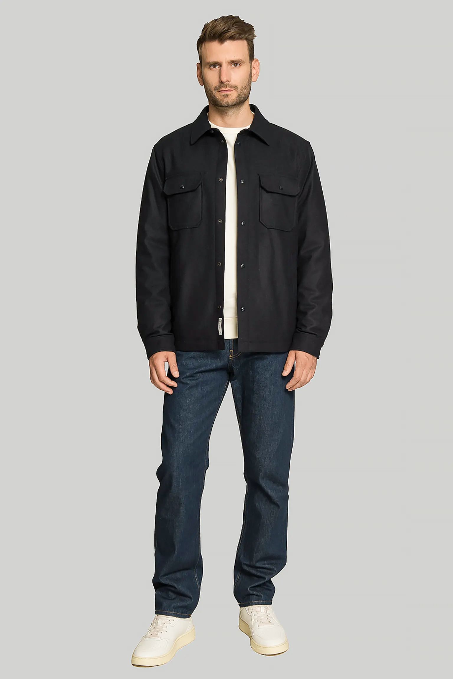 Овершот Woolrich ALASKAN WOOL OVERSHIRT з доставкою