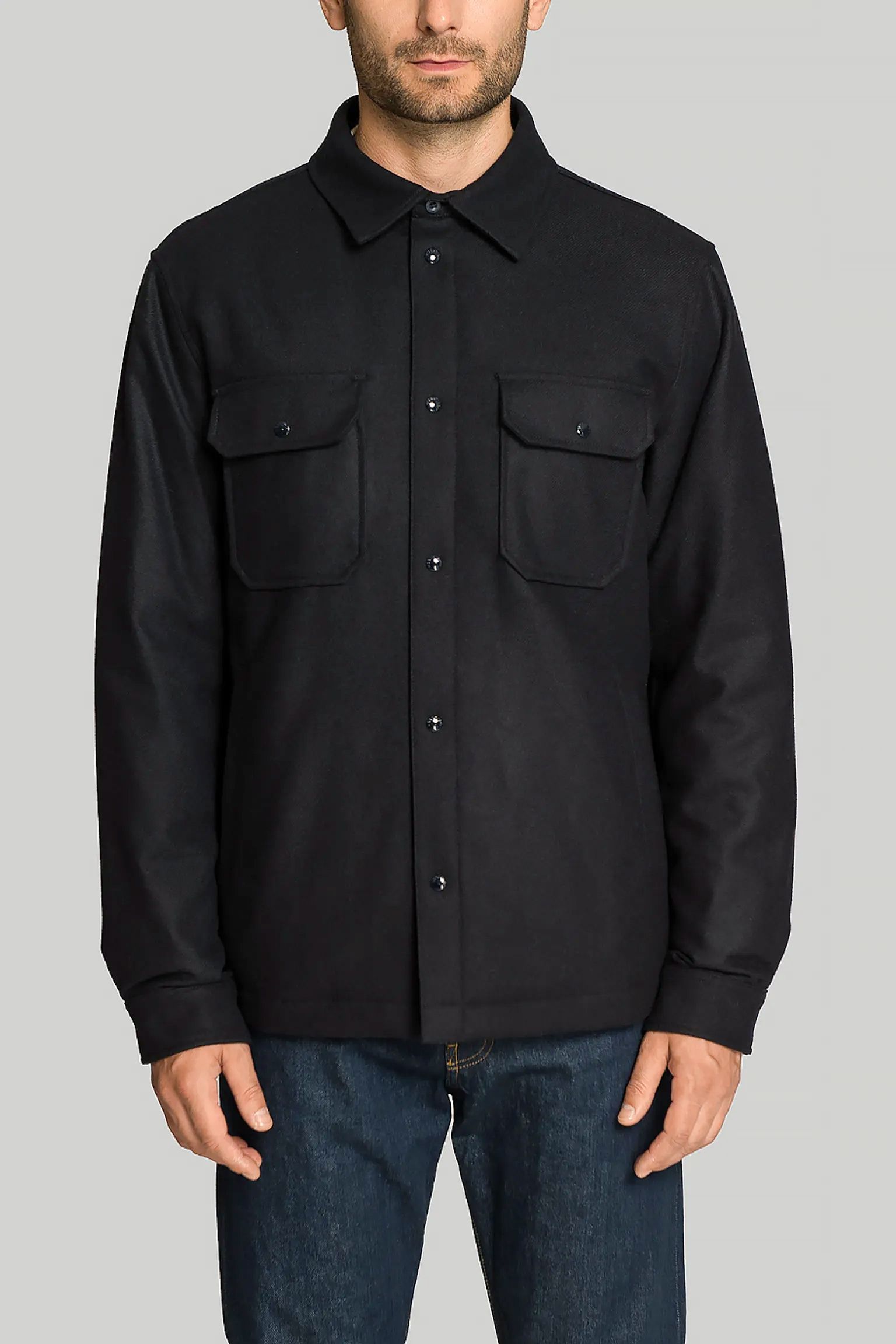 Стильні Овершот Woolrich ALASKAN WOOL OVERSHIRT