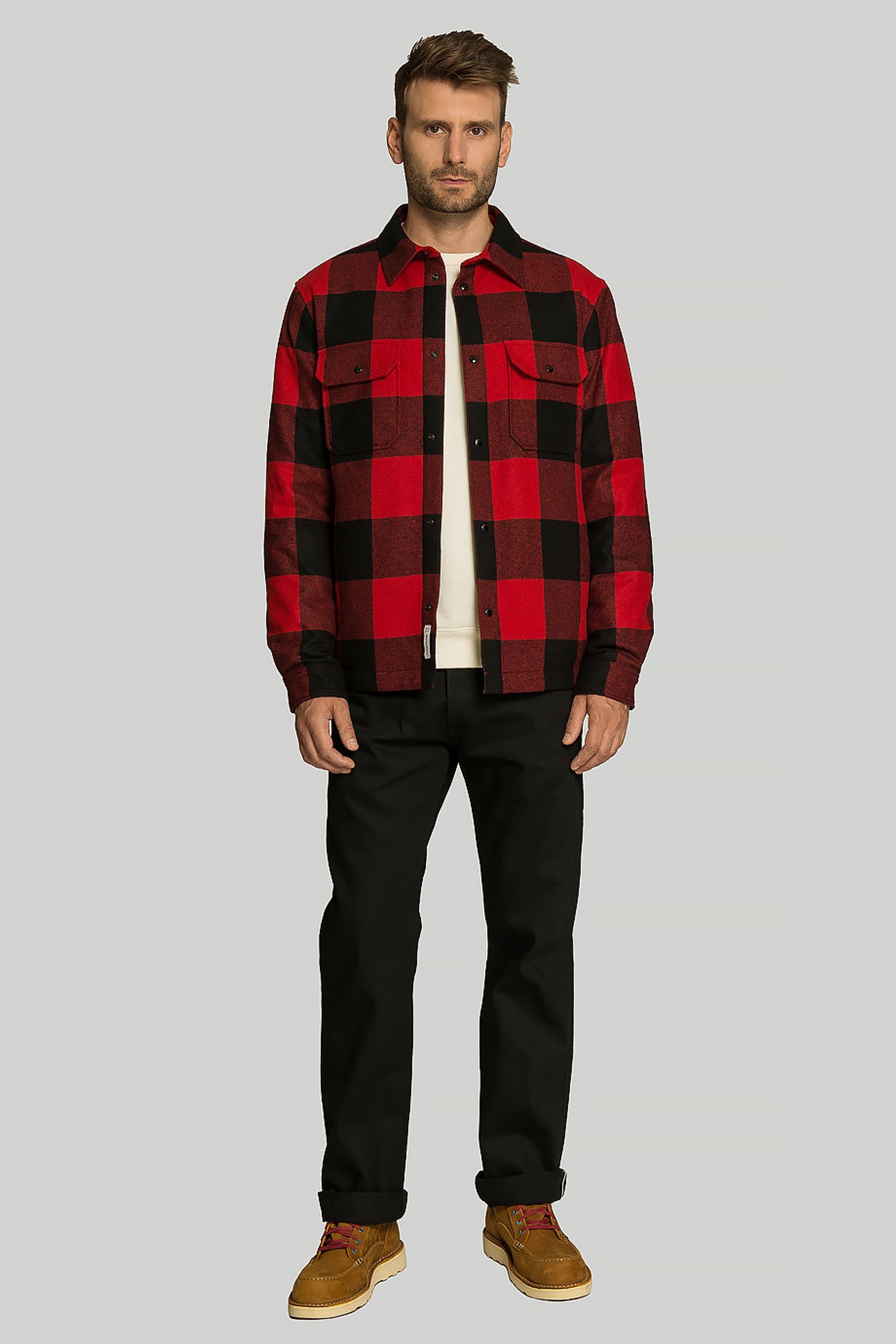 Овершот Woolrich ALASKAN MELTON OVERSHIRT