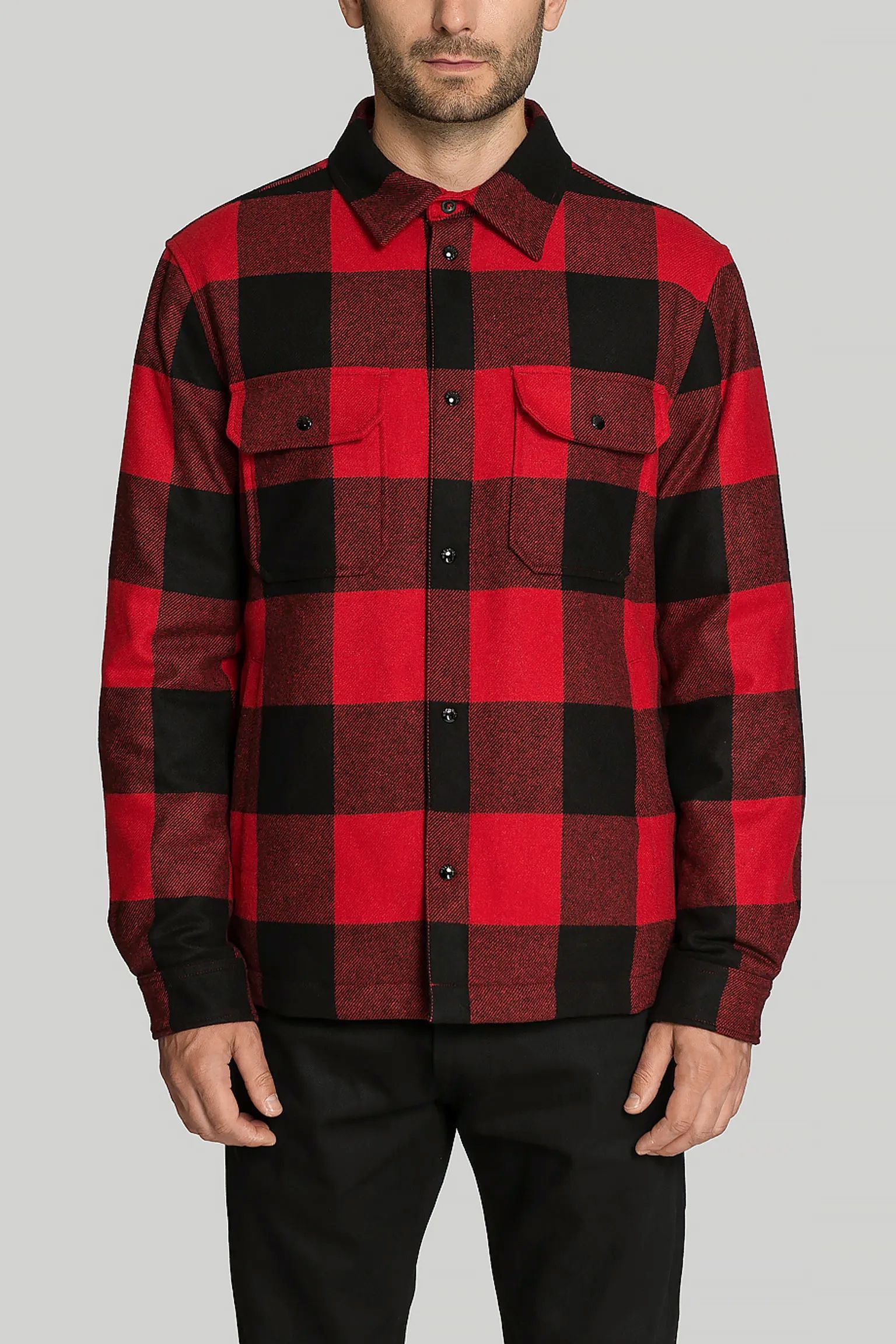 Стильні Овершот Woolrich ALASKAN MELTON OVERSHIRT
