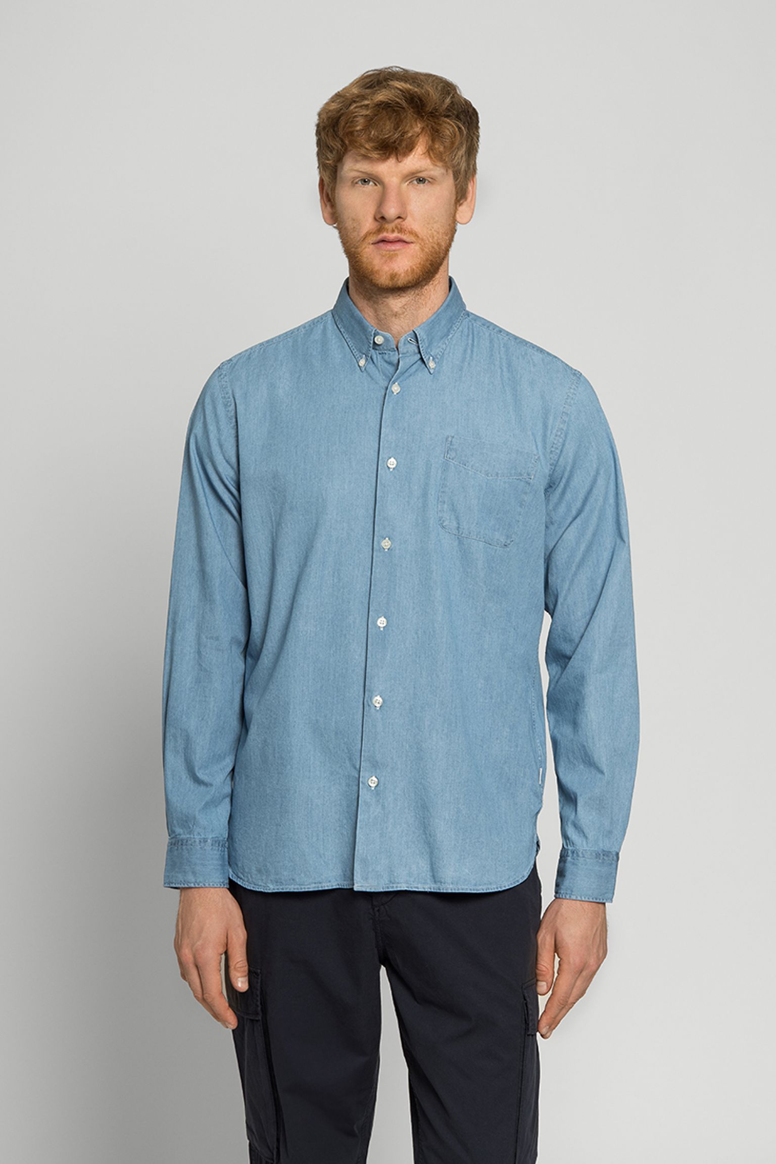 Рубашка CLASSIC INDIGO SHIRT