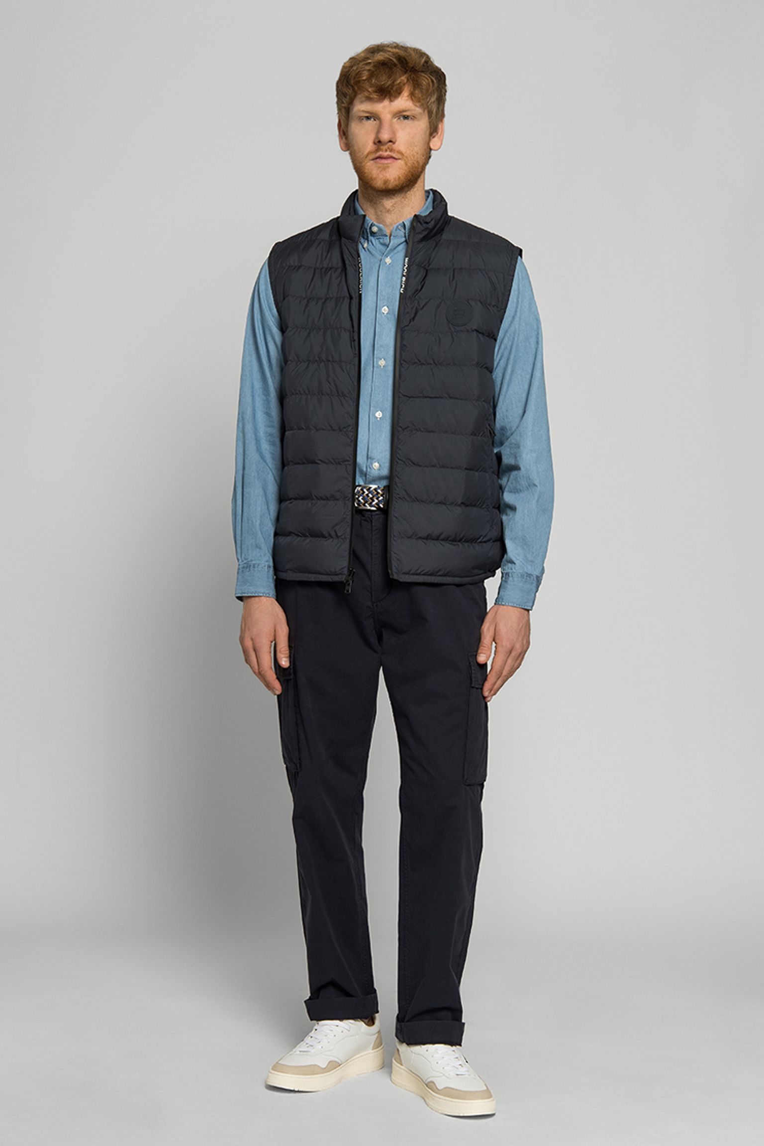 Рубашка Woolrich CLASSIC INDIGO SHIRT с доставкой