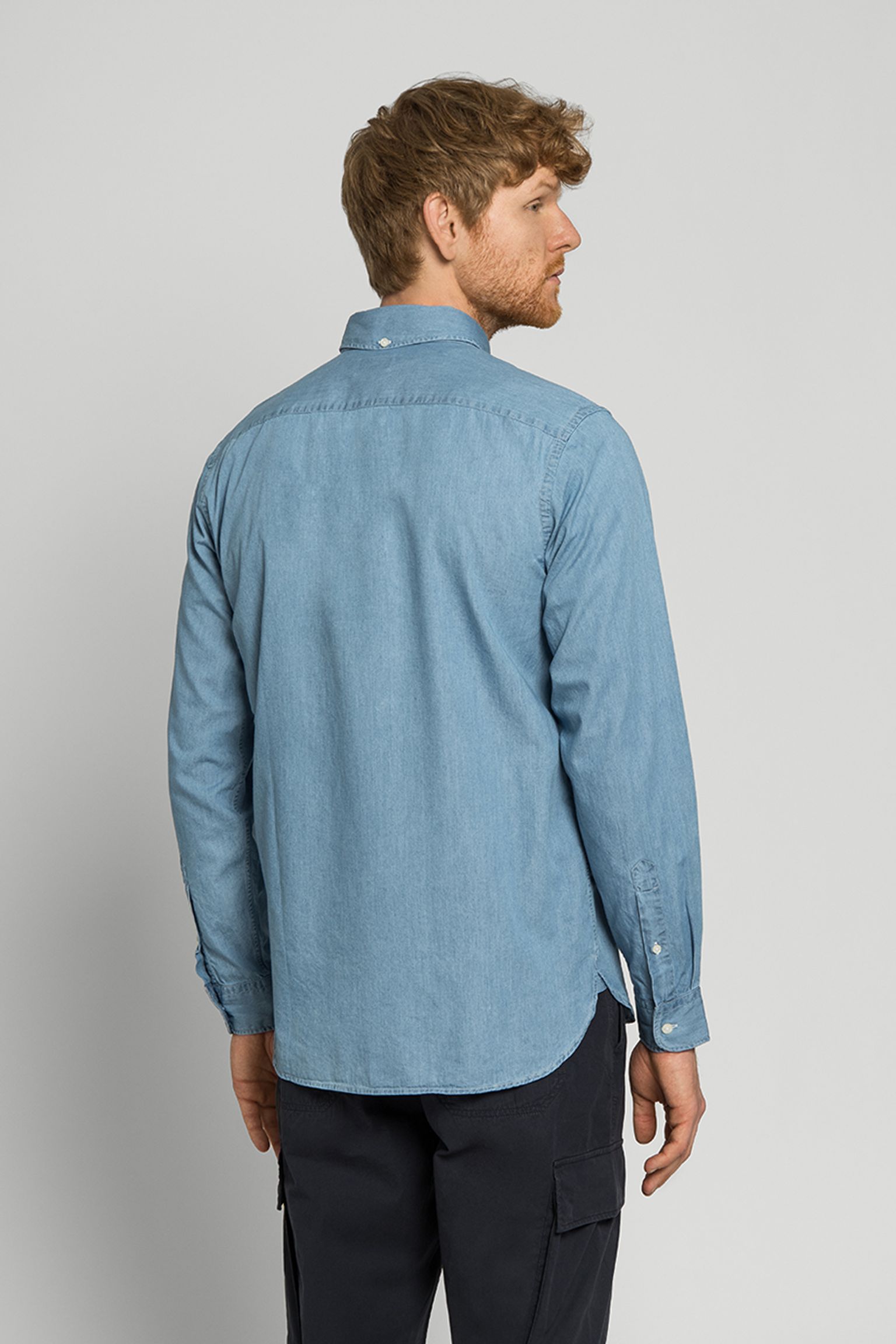 Рубашка Woolrich CLASSIC INDIGO SHIRT