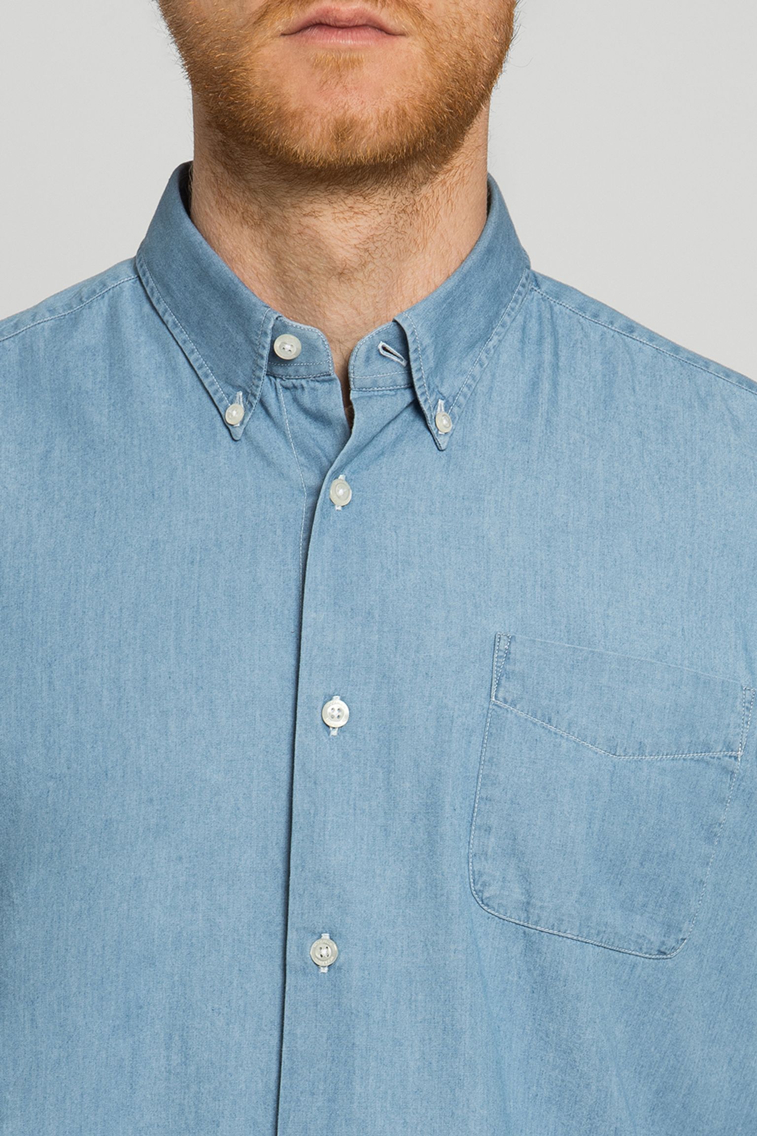 Рубашка Woolrich CLASSIC INDIGO SHIRT