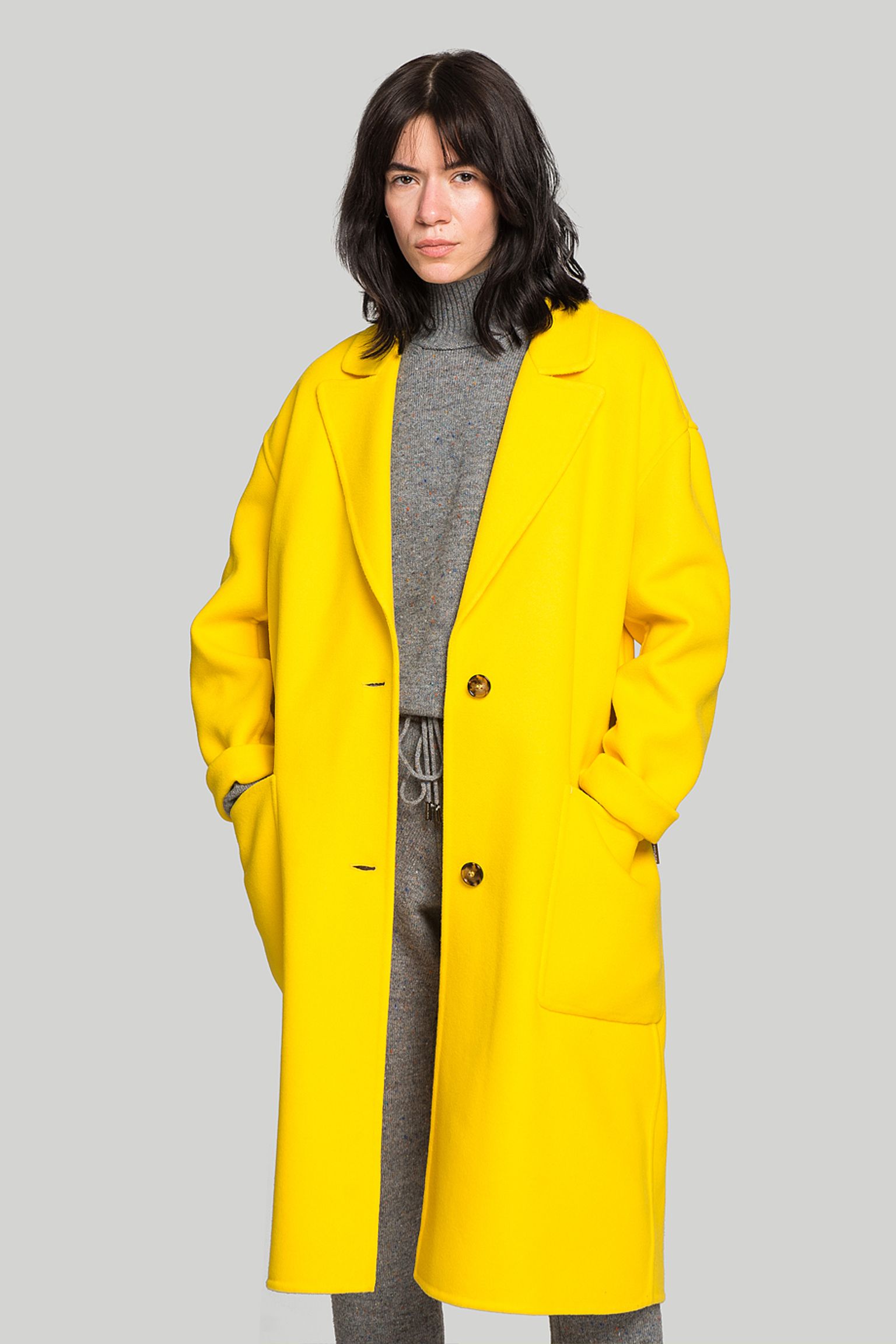 Пальто DOUBLE WOOL COAT