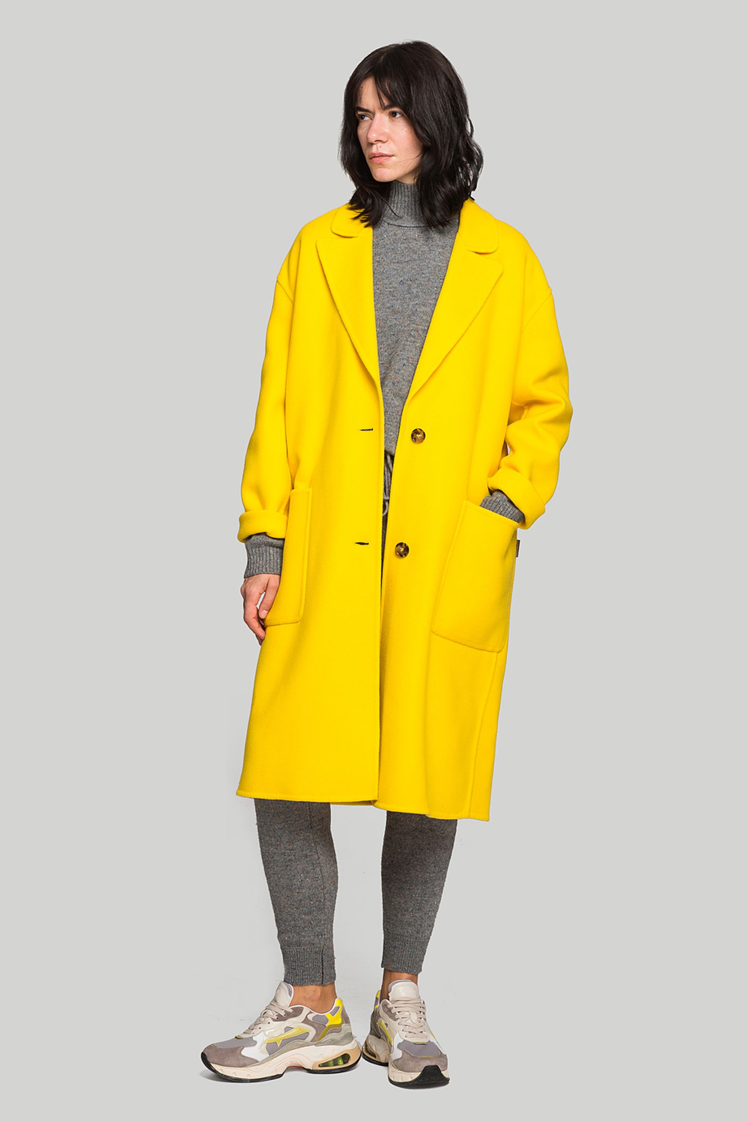 Пальто DOUBLE WOOL COAT