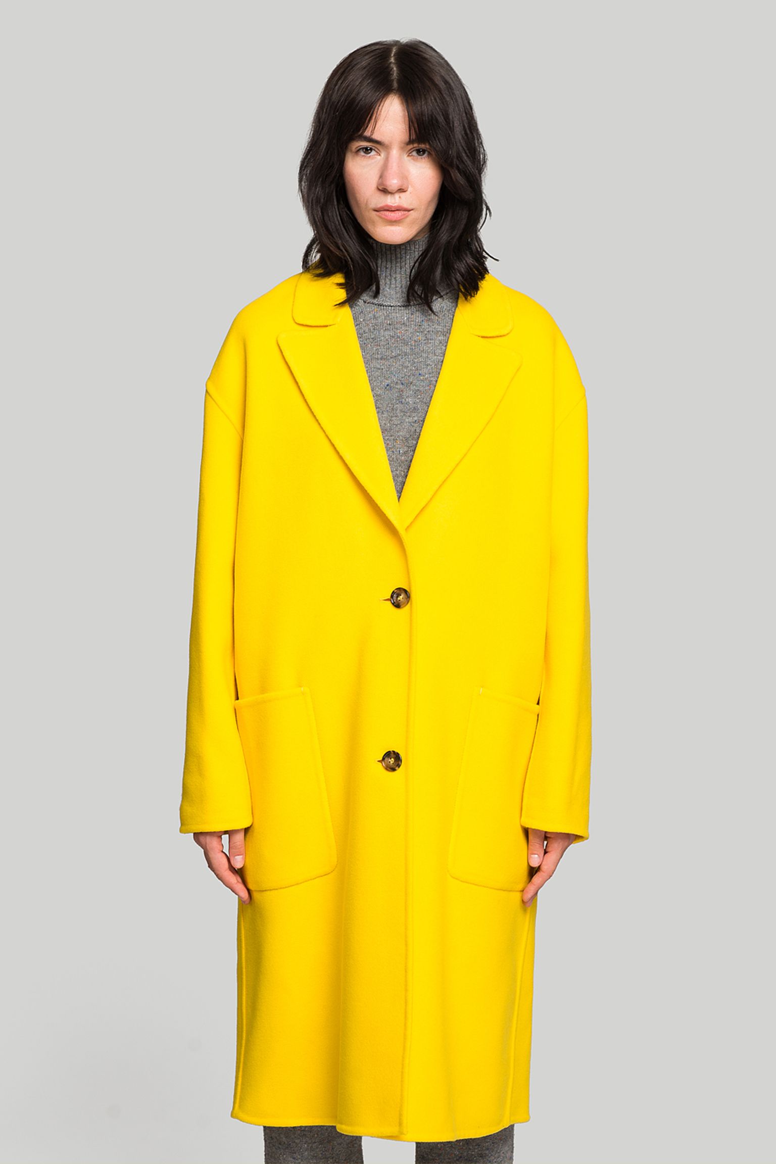 Пальто DOUBLE WOOL COAT