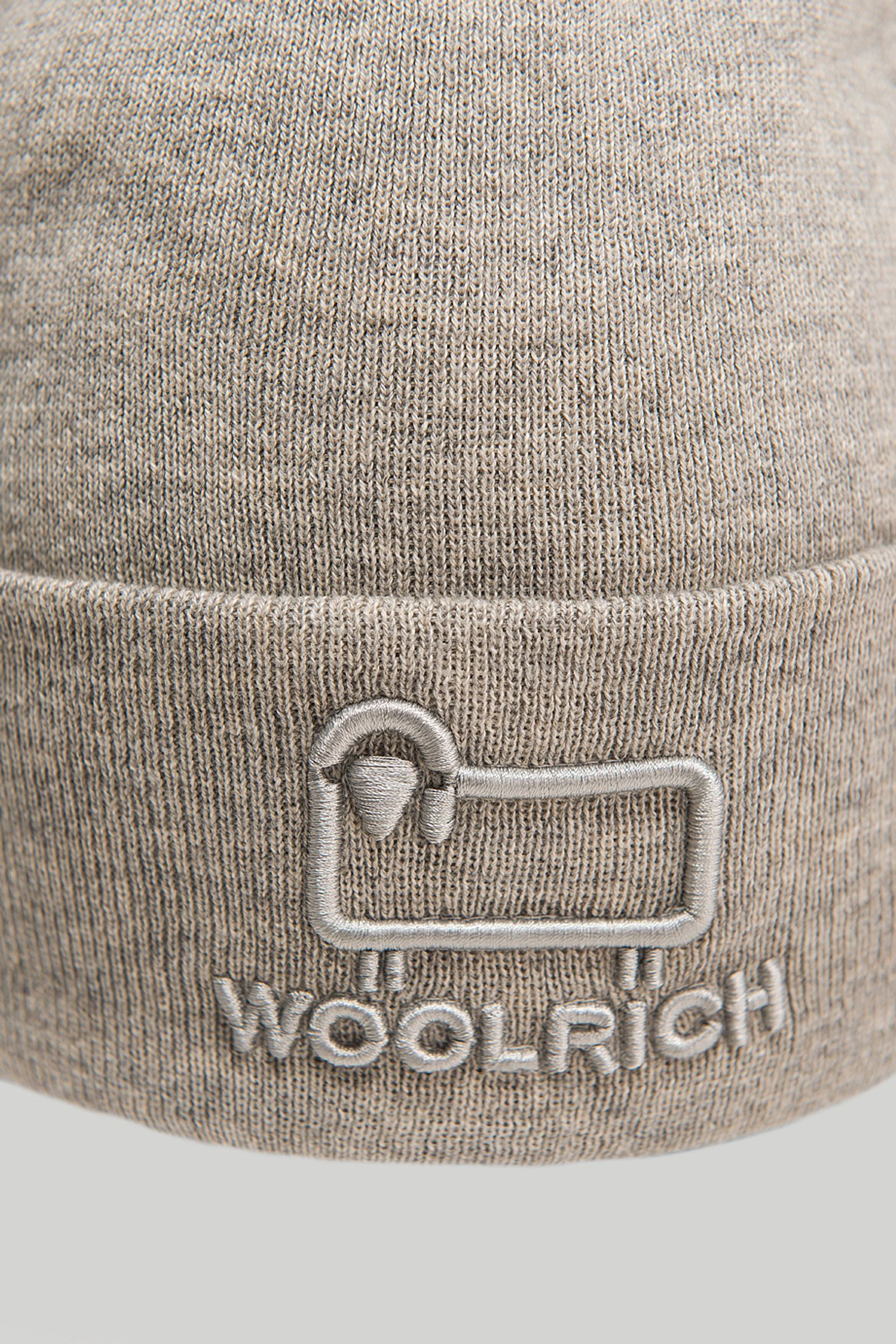 Шапка Woolrich UNISEX COTTON WOOL BEANIE