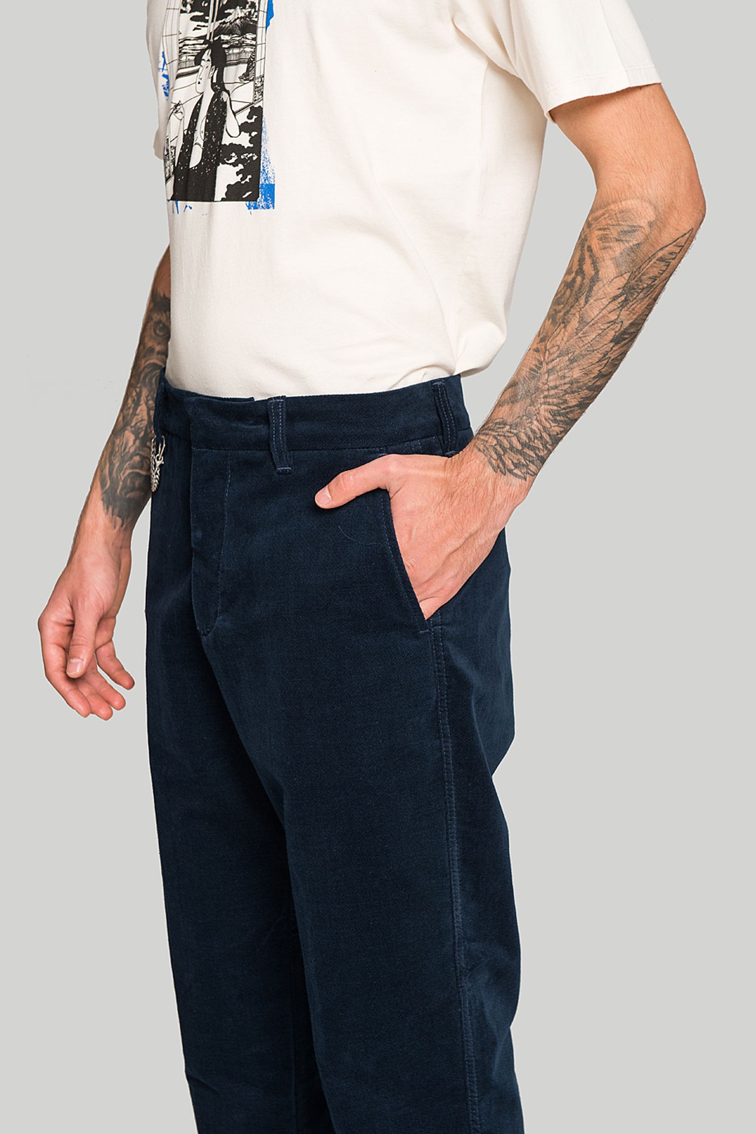 Широкий выбор Брюки Edwin Cliv Pant Velvet Faux Uni