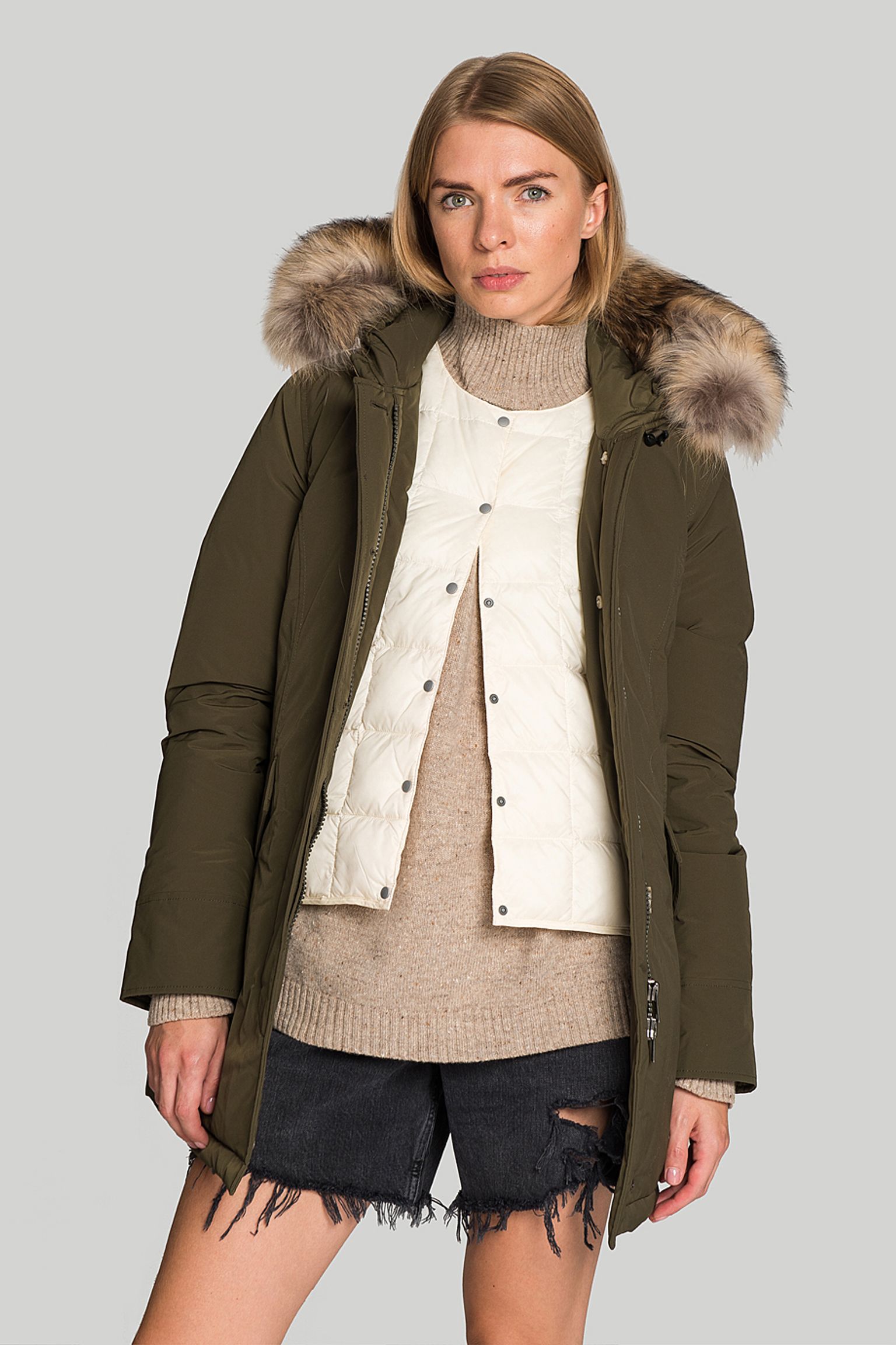 Парка  LUXURY ARCTIC RACCOON PARKA купить в Украине