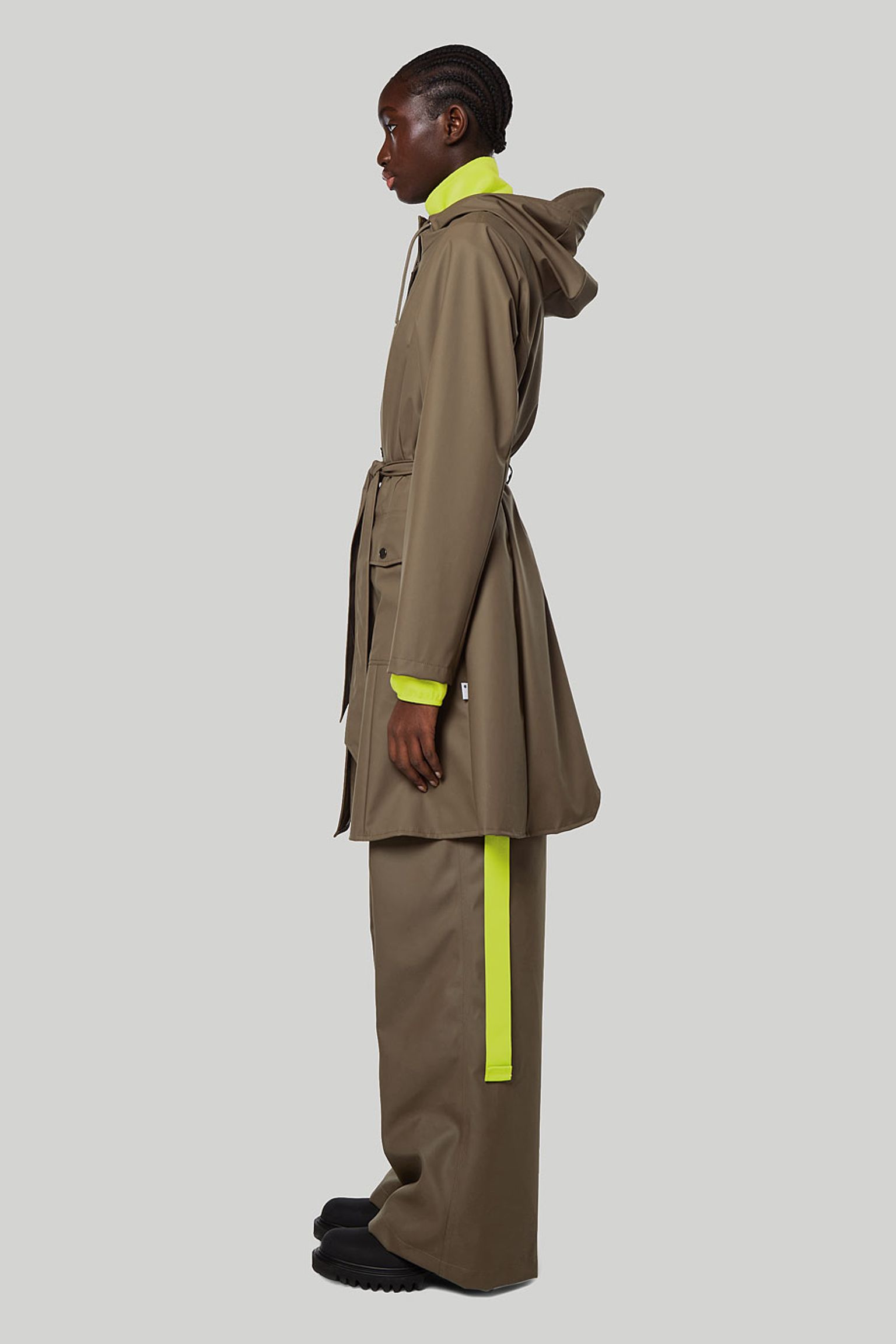 Плащ   Curve Jacket Taupe з доставкою