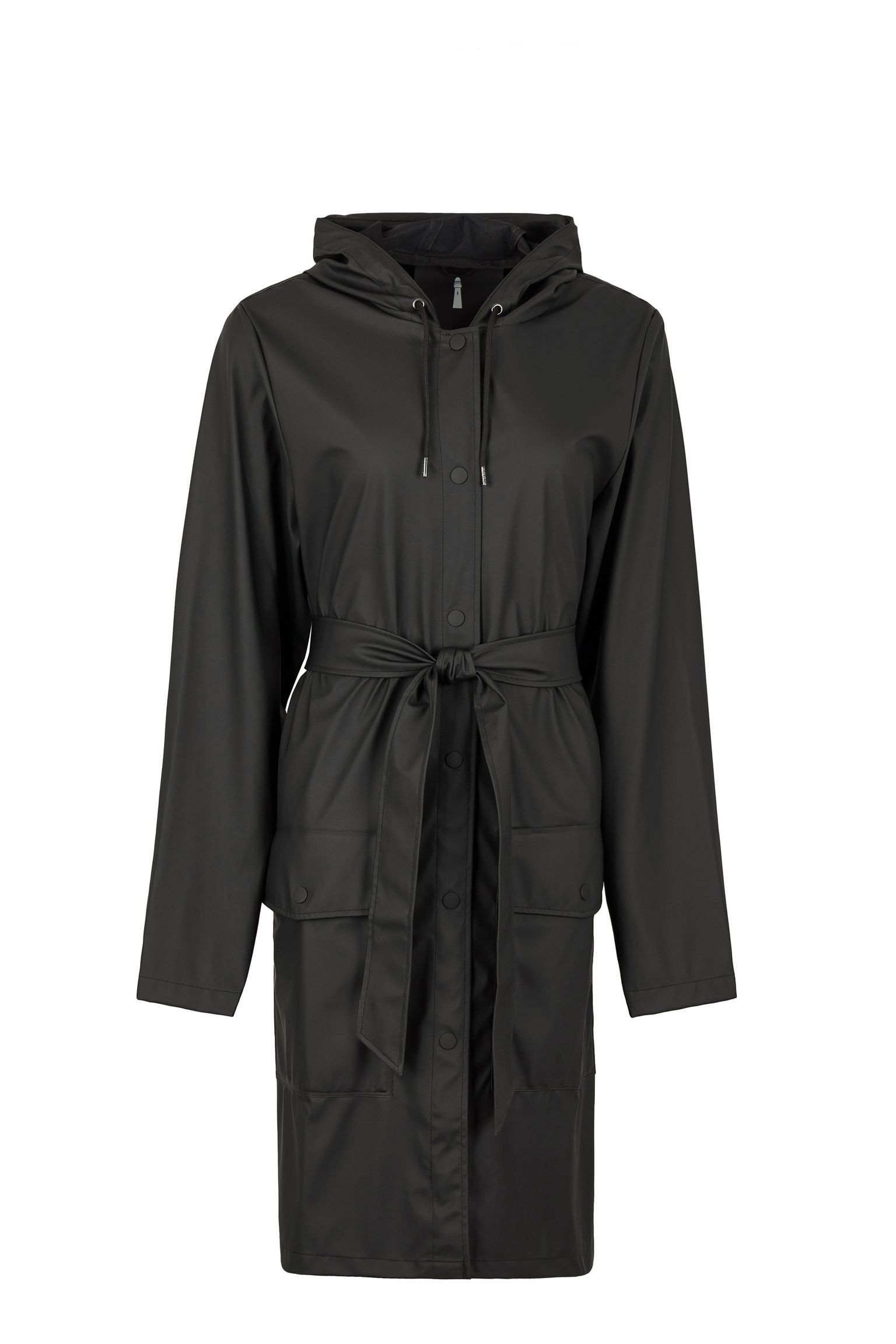 Плащ    Belt Jacket Black купить