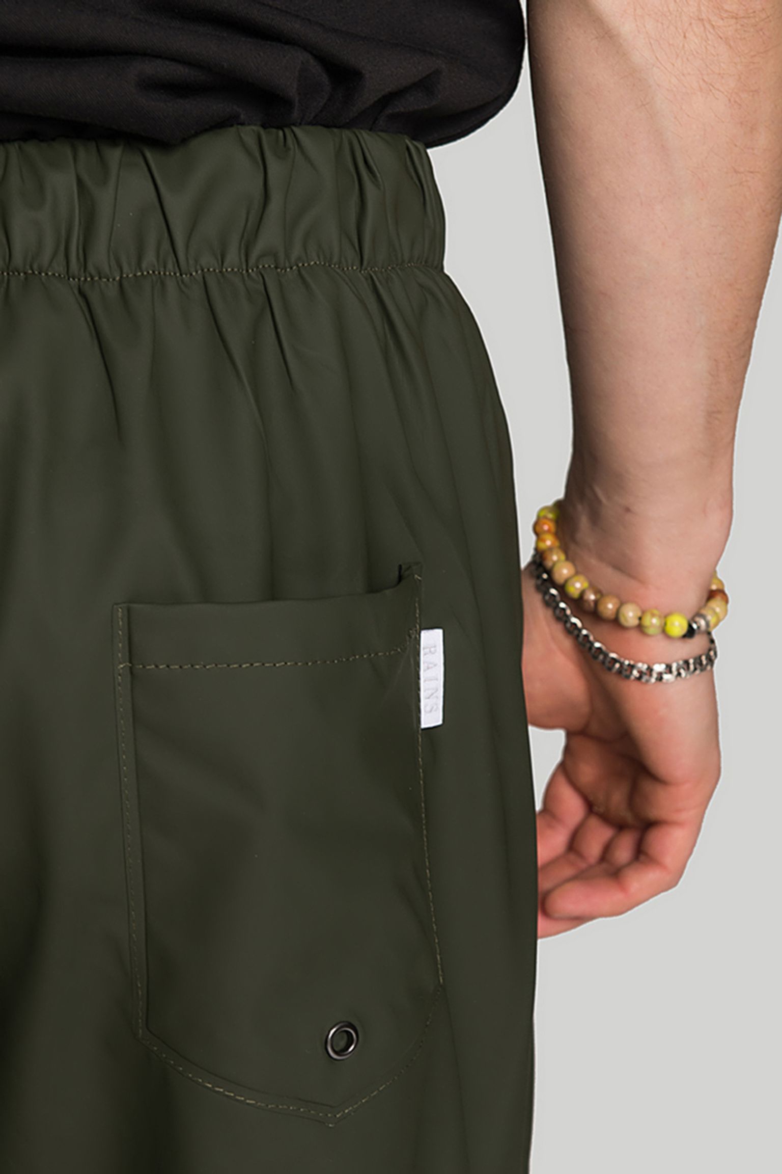 Брюки Rains Pants Green