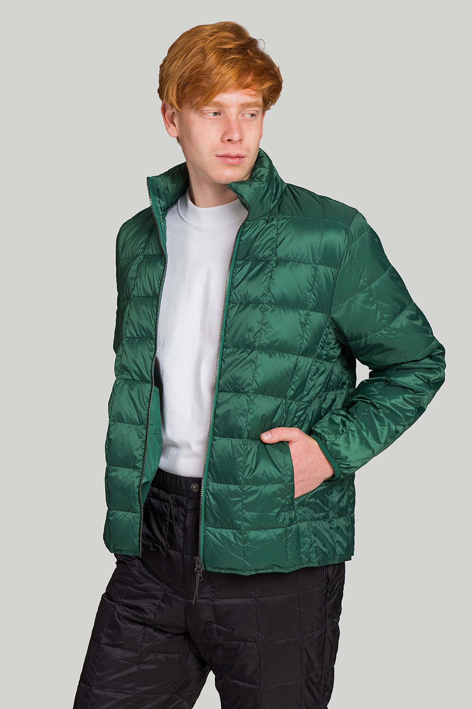 Куртка TAION  HI NECK W-ZIP DOWN JKT