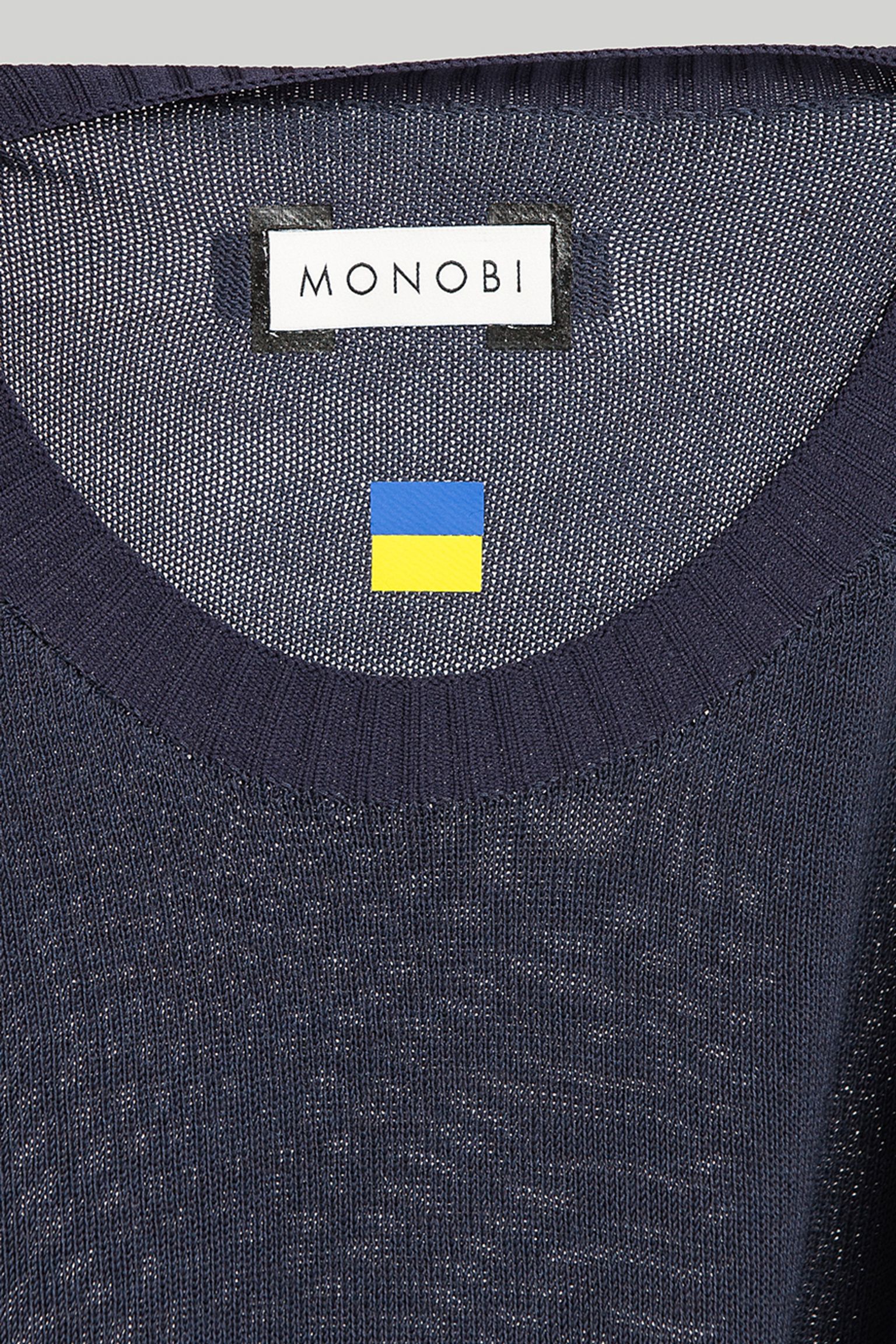 Свитер MONOBI 12-H CREW NECK