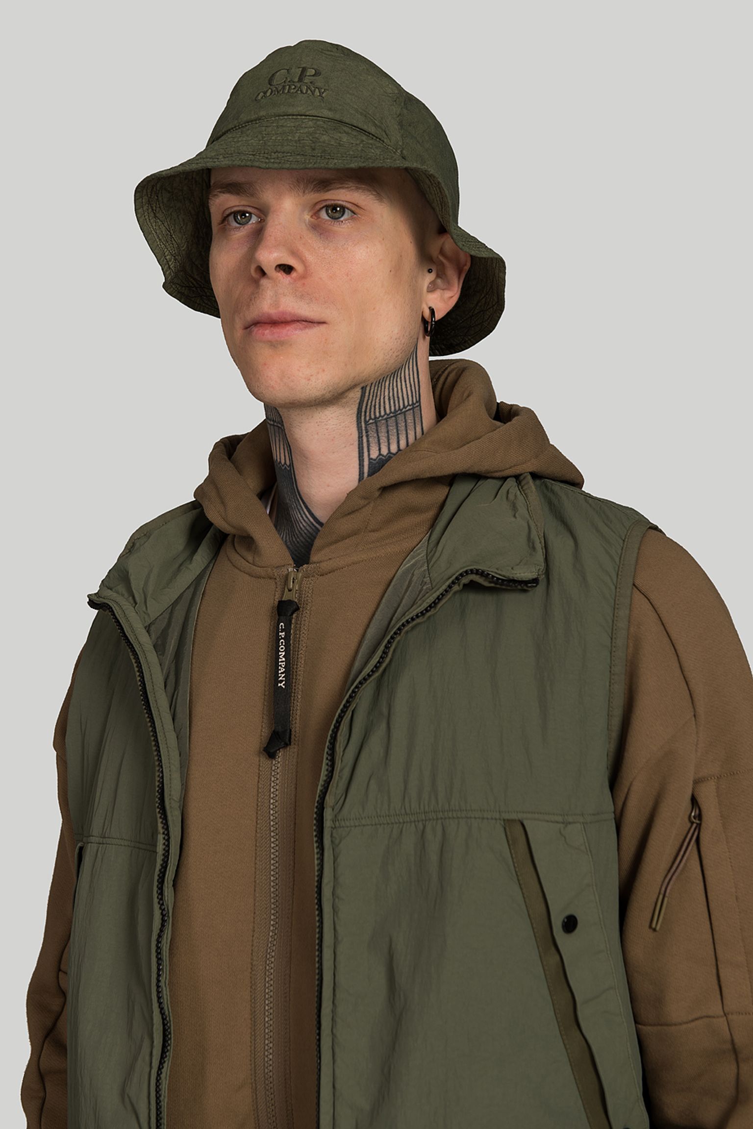 Панама C.P. Company BA-TIC LIGHT BUCKET HAT