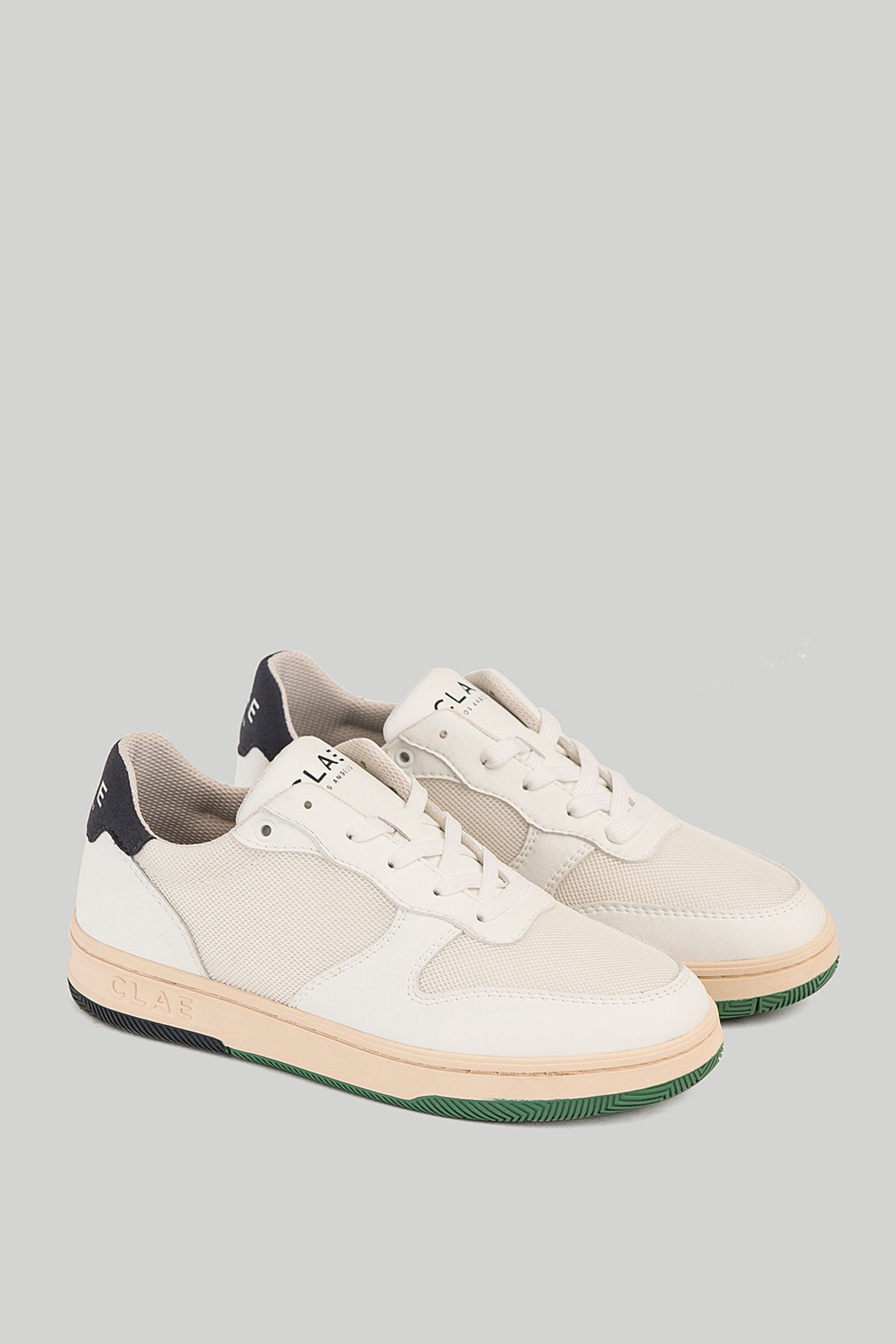 Кеды MALONE LITE WHITE NAVY PINE GREEN