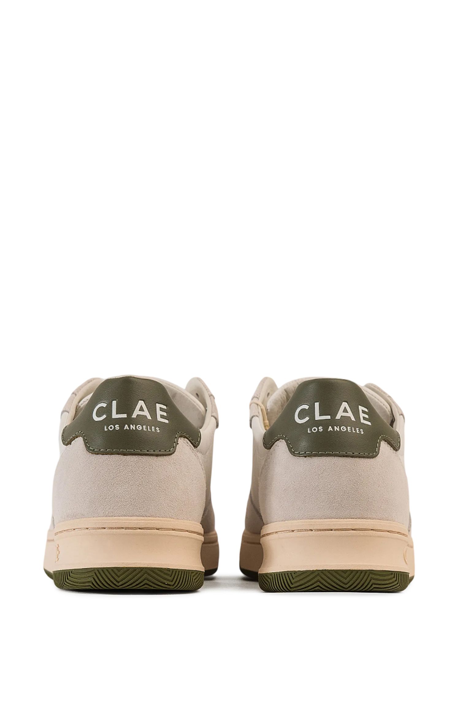 Кеди MALONE WHITE LEATHER OLIVE