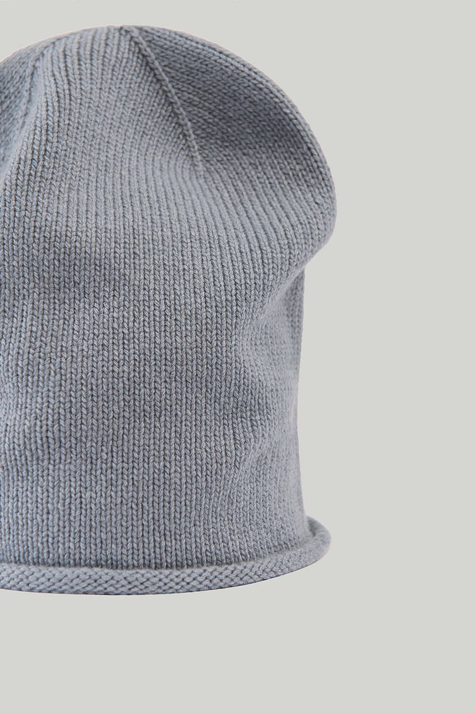 Шапка   CASHMERE ROLL TRIM JERSEY HAT