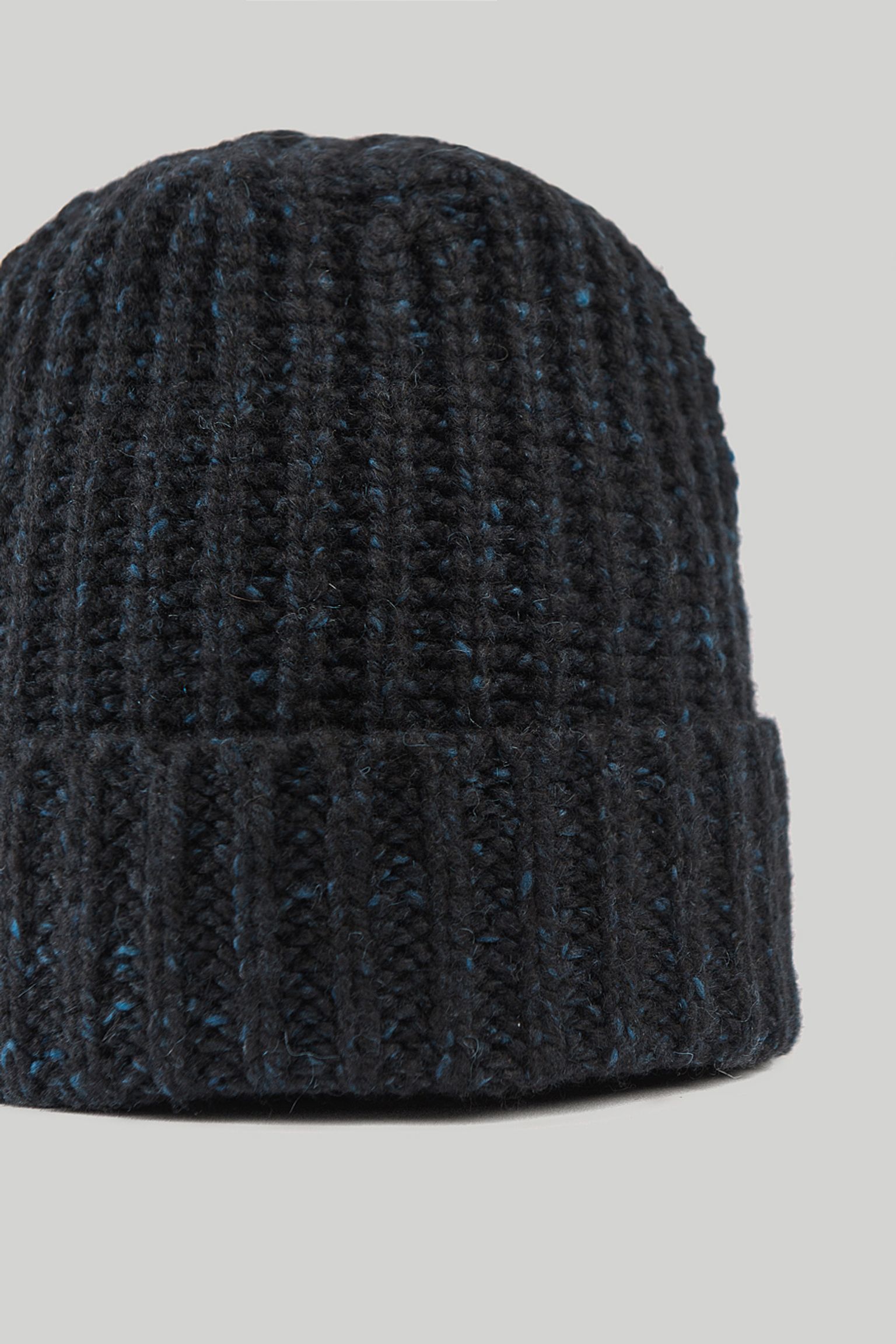 Шапка   UNISEX CASHMERE DONEGAL RIBBED HAT