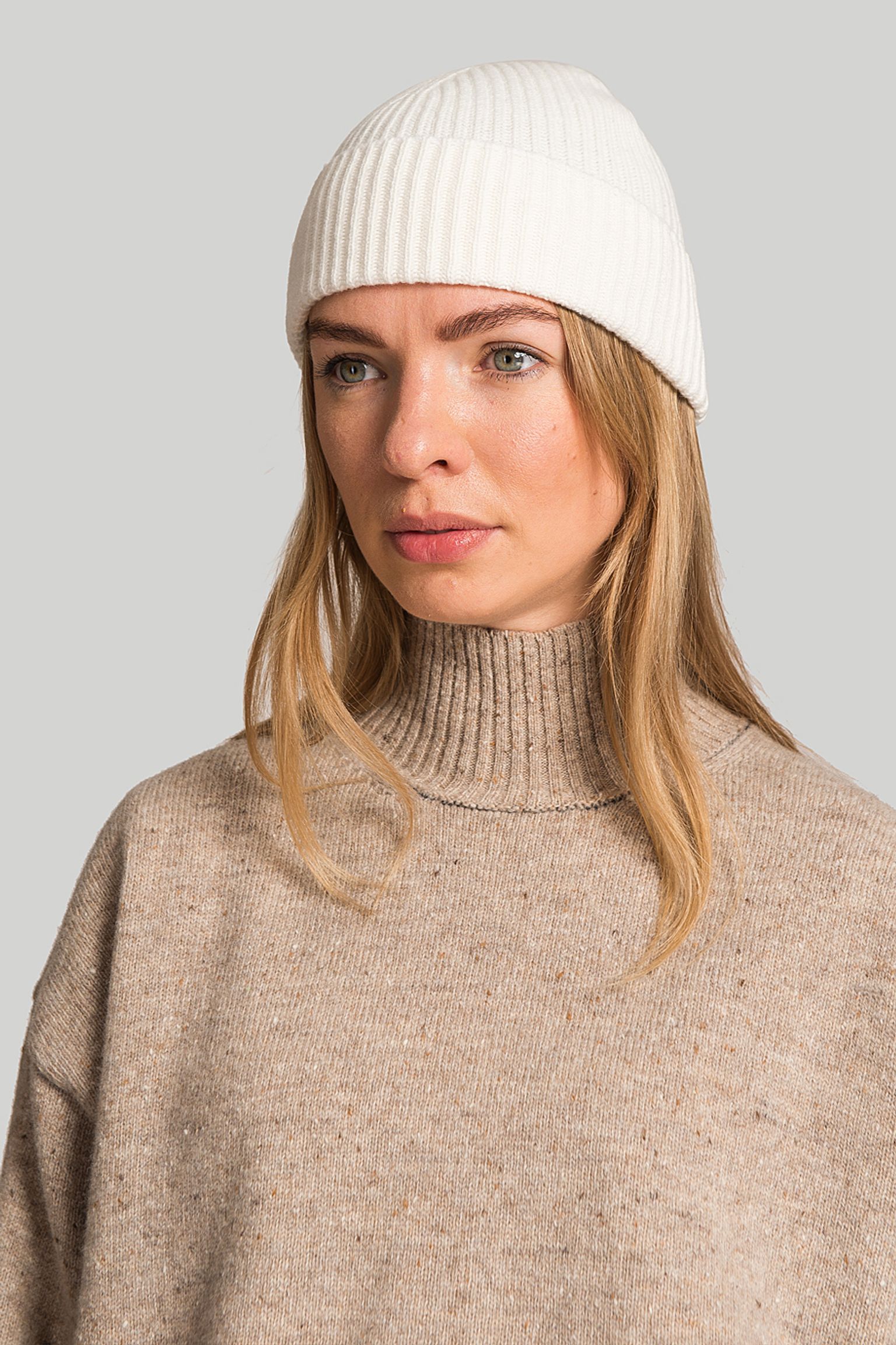 Шапка   CASHMERE RIBBED HAT