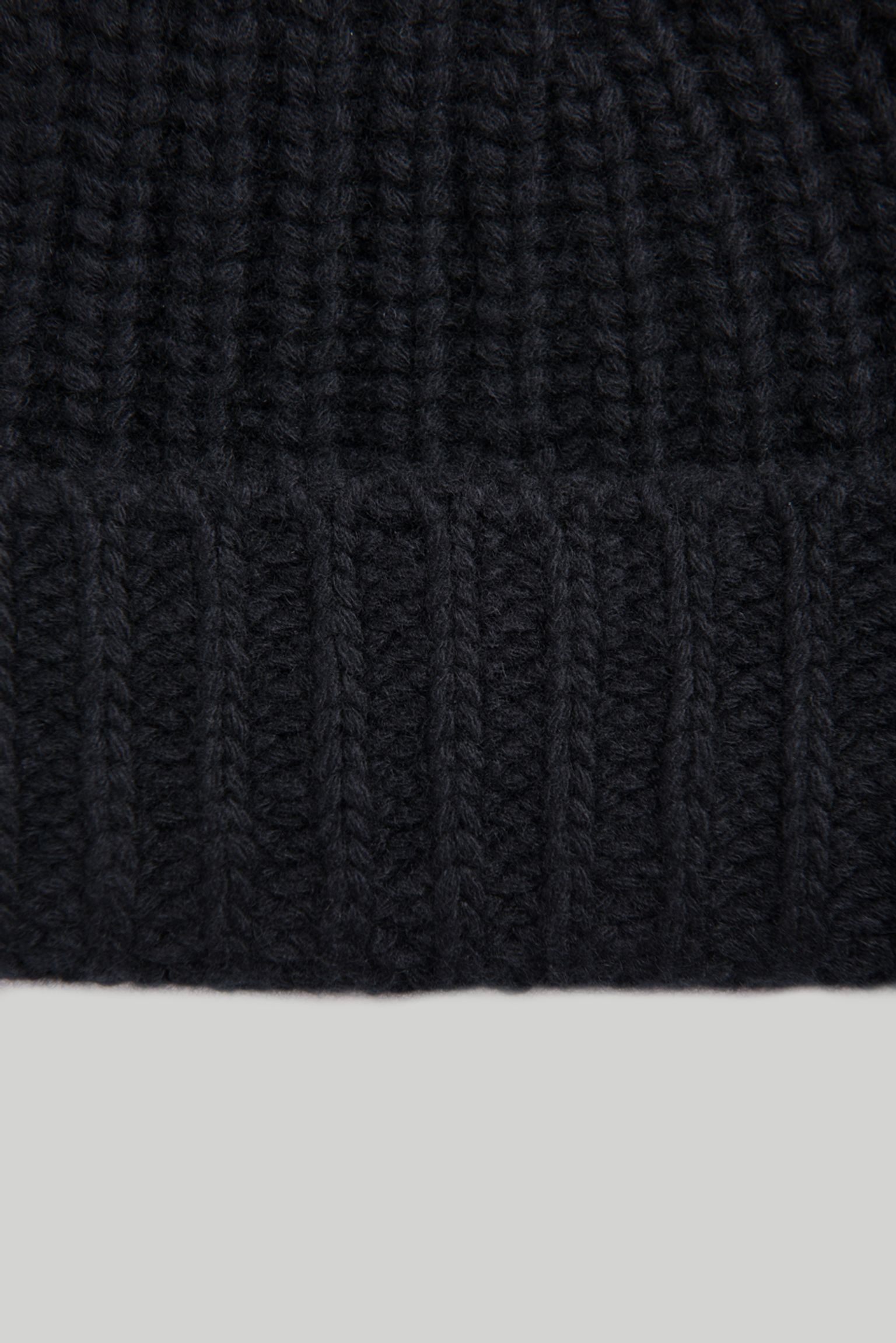 Шапка   UNISEX CASHMERE RIBBED HAT