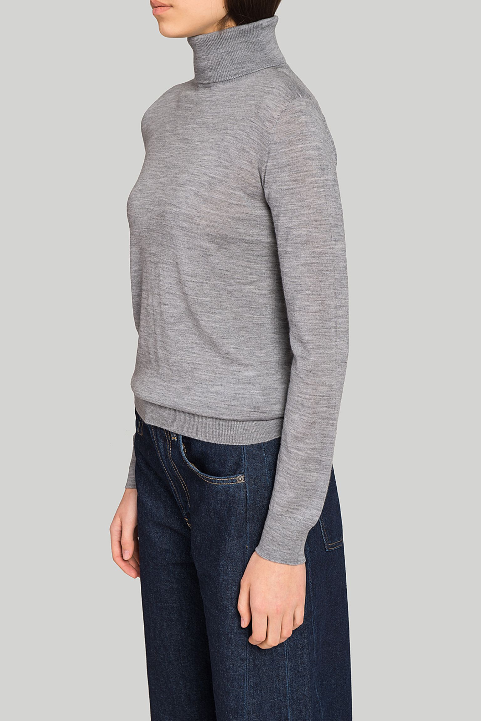 Гольф Johnstons of Elgin SUPERFINE MERINO ROLL NECK SWEATER