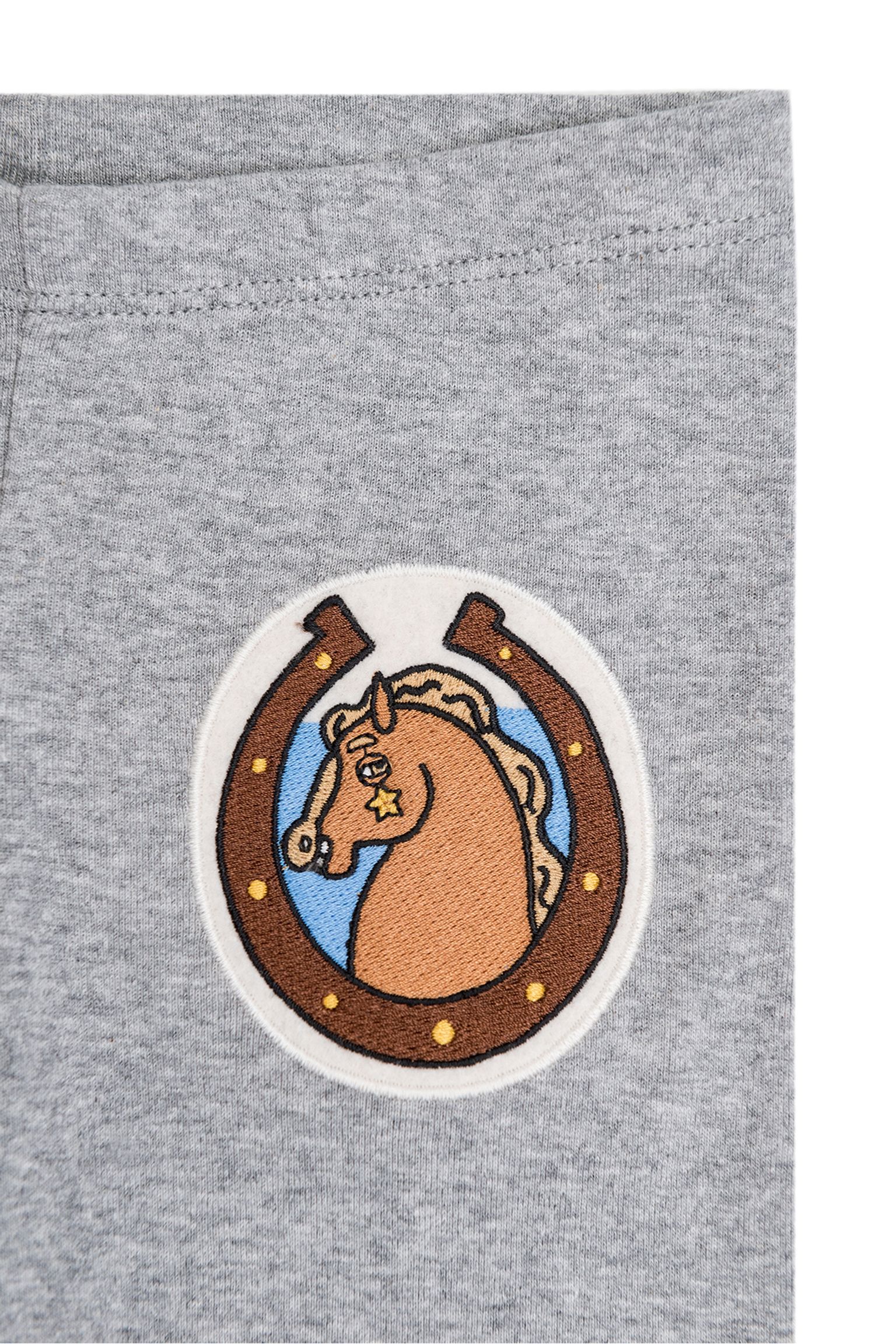 Легінси MINI RODINI KIDS Horses patch leggings з доставкою