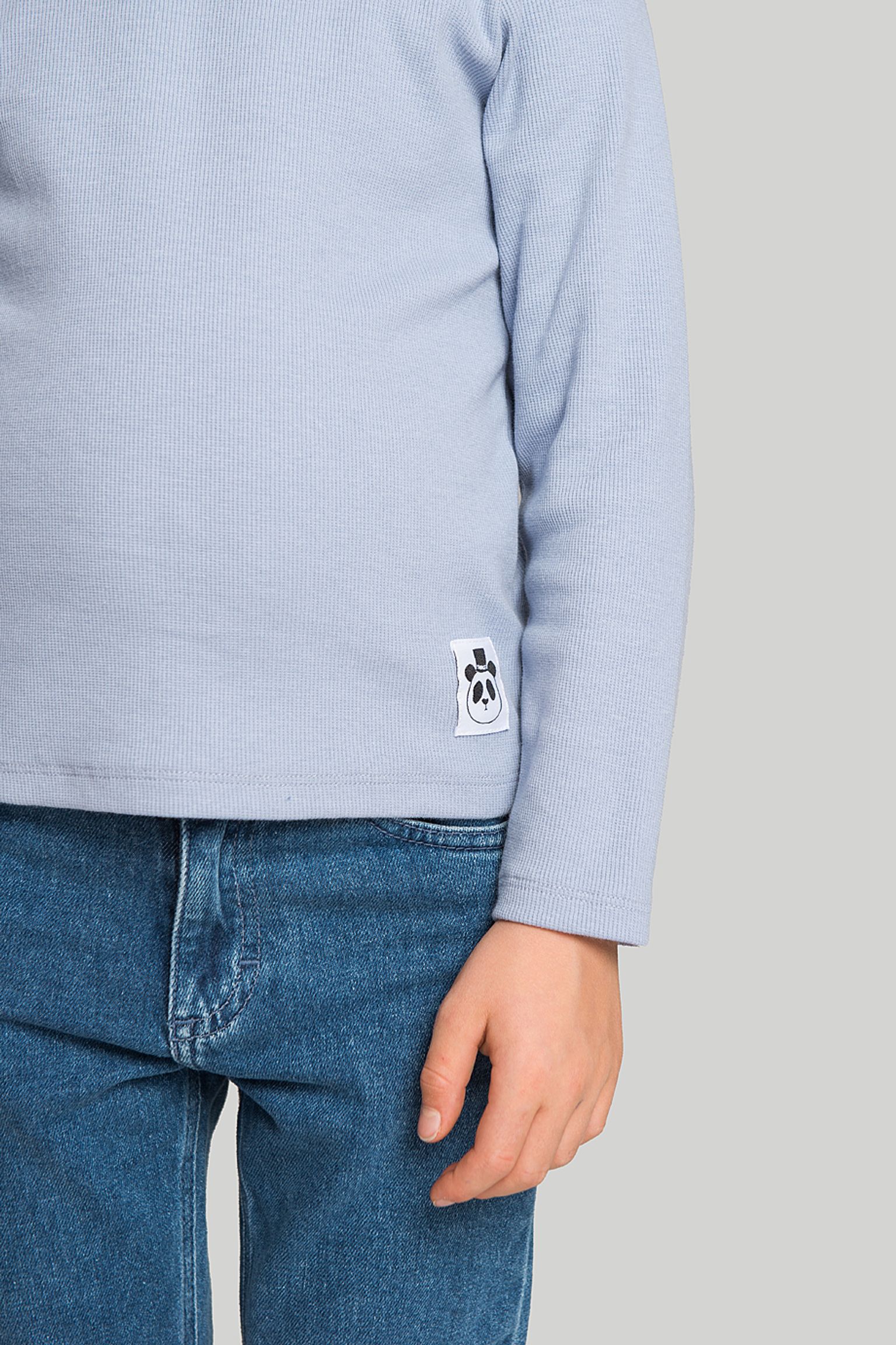 Стильні гольф MINI RODINI KIDS Solid rib turtleneck ls tee