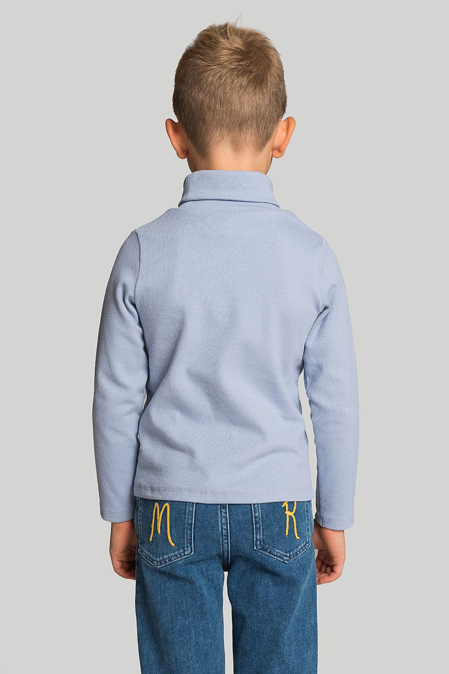 гольф MINI RODINI KIDS Solid rib turtleneck ls tee