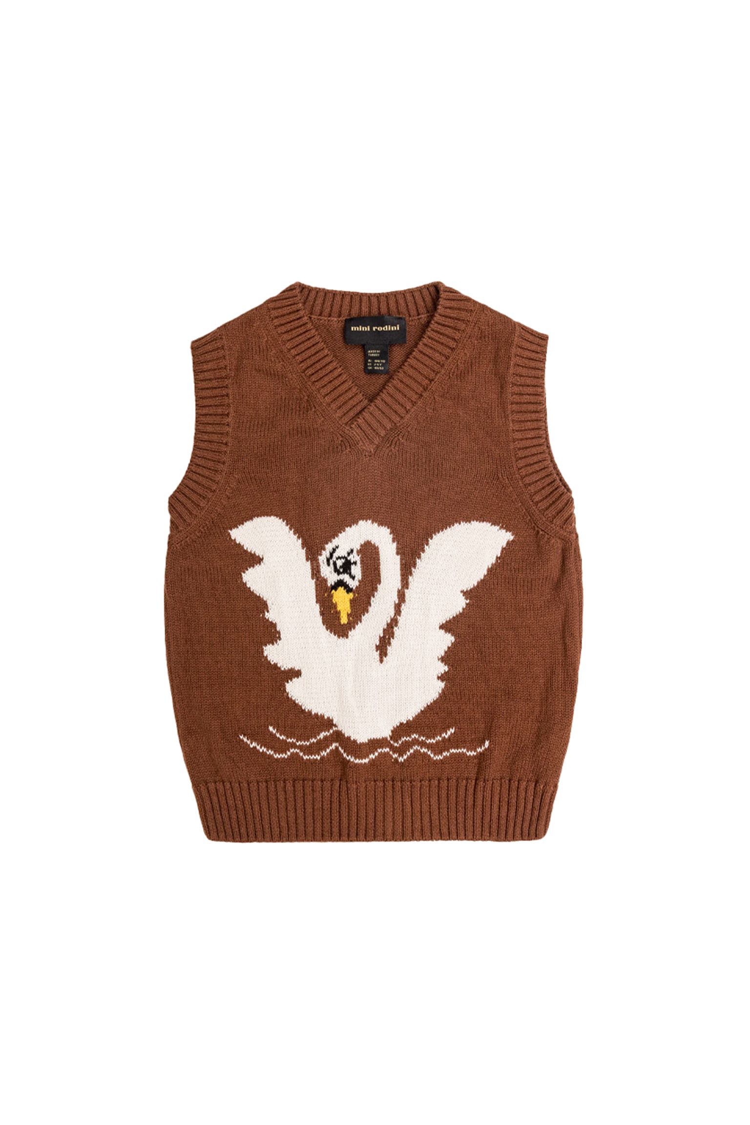 Жилет MINI RODINI KIDS Swan slipover купити