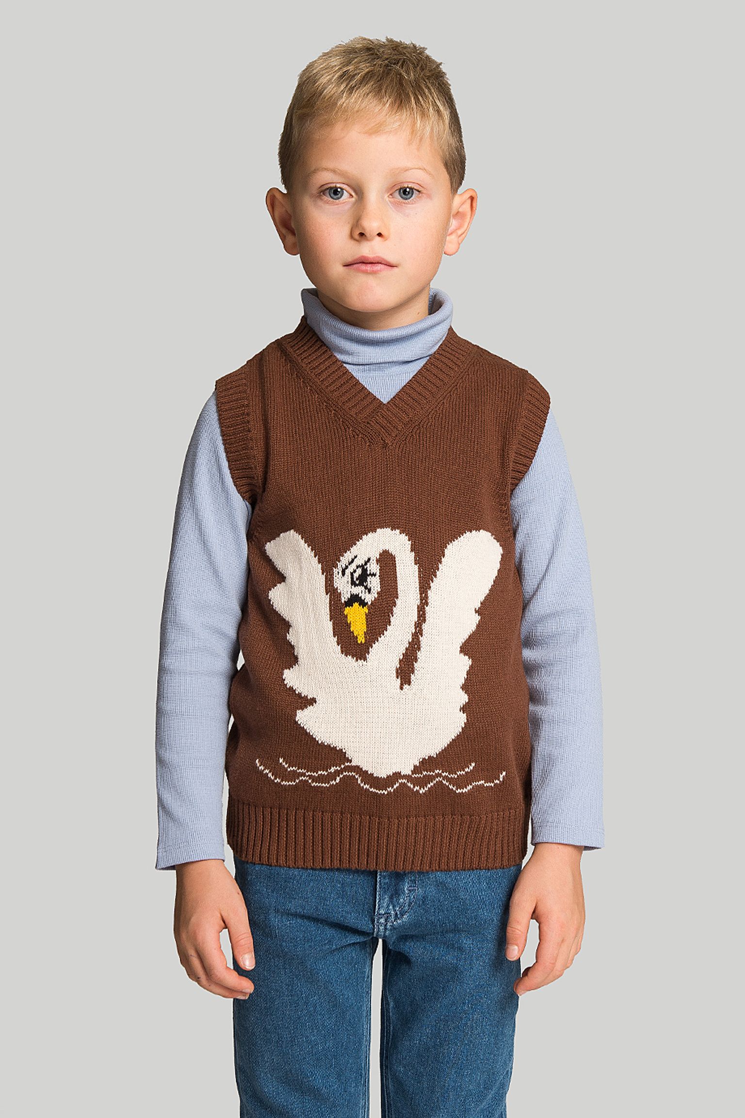 Жилет MINI RODINI KIDS Swan slipover