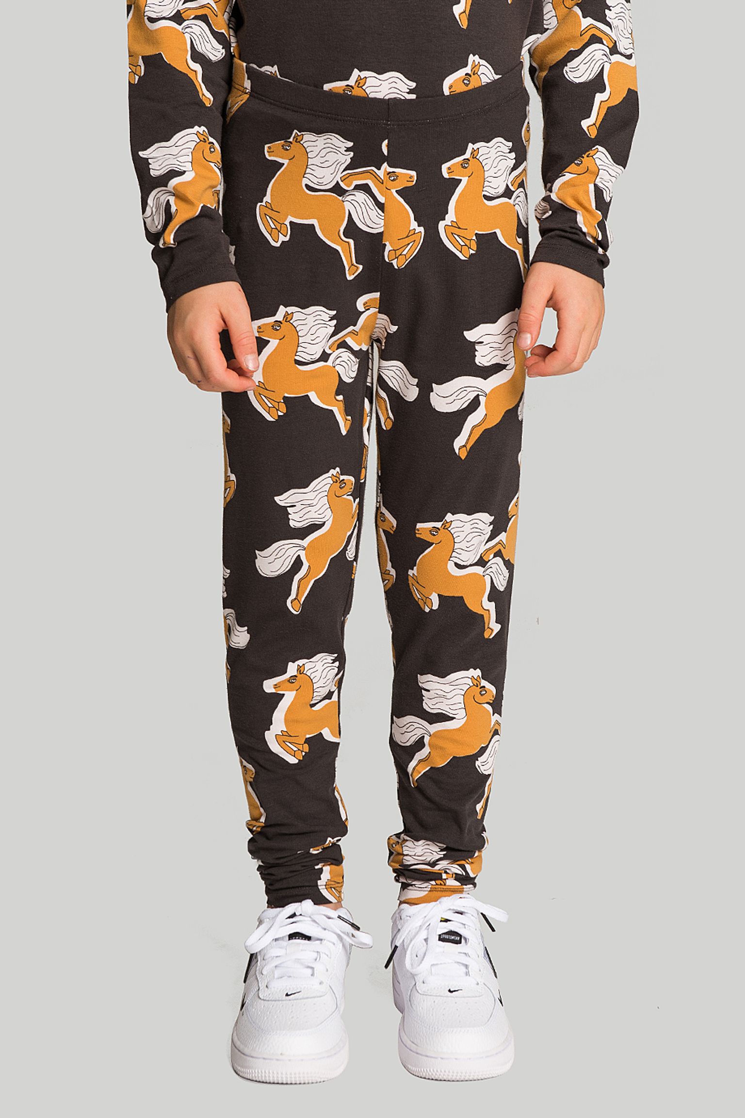 Леггинсы MINI RODINI KIDS Horses aop leggings купить в Украине