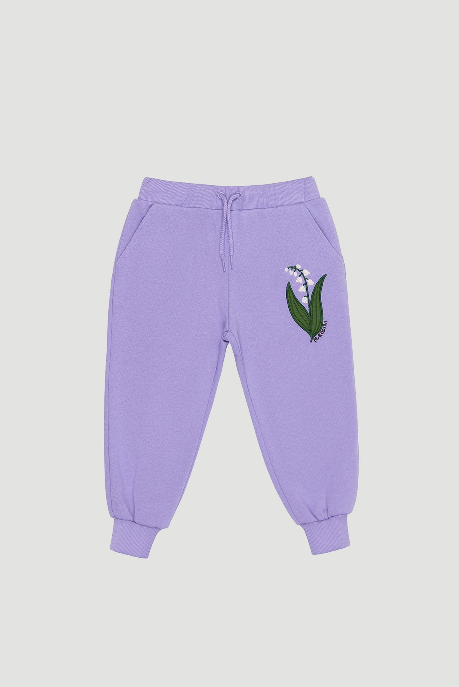 Спортивные брюки MINI RODINI KIDS Lily emb sweatpants