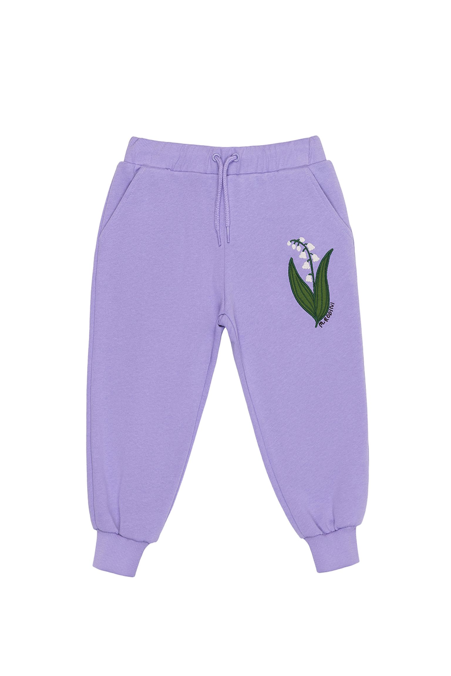 Спортивні брюки MINI RODINI KIDS Lily emb sweatpants купити