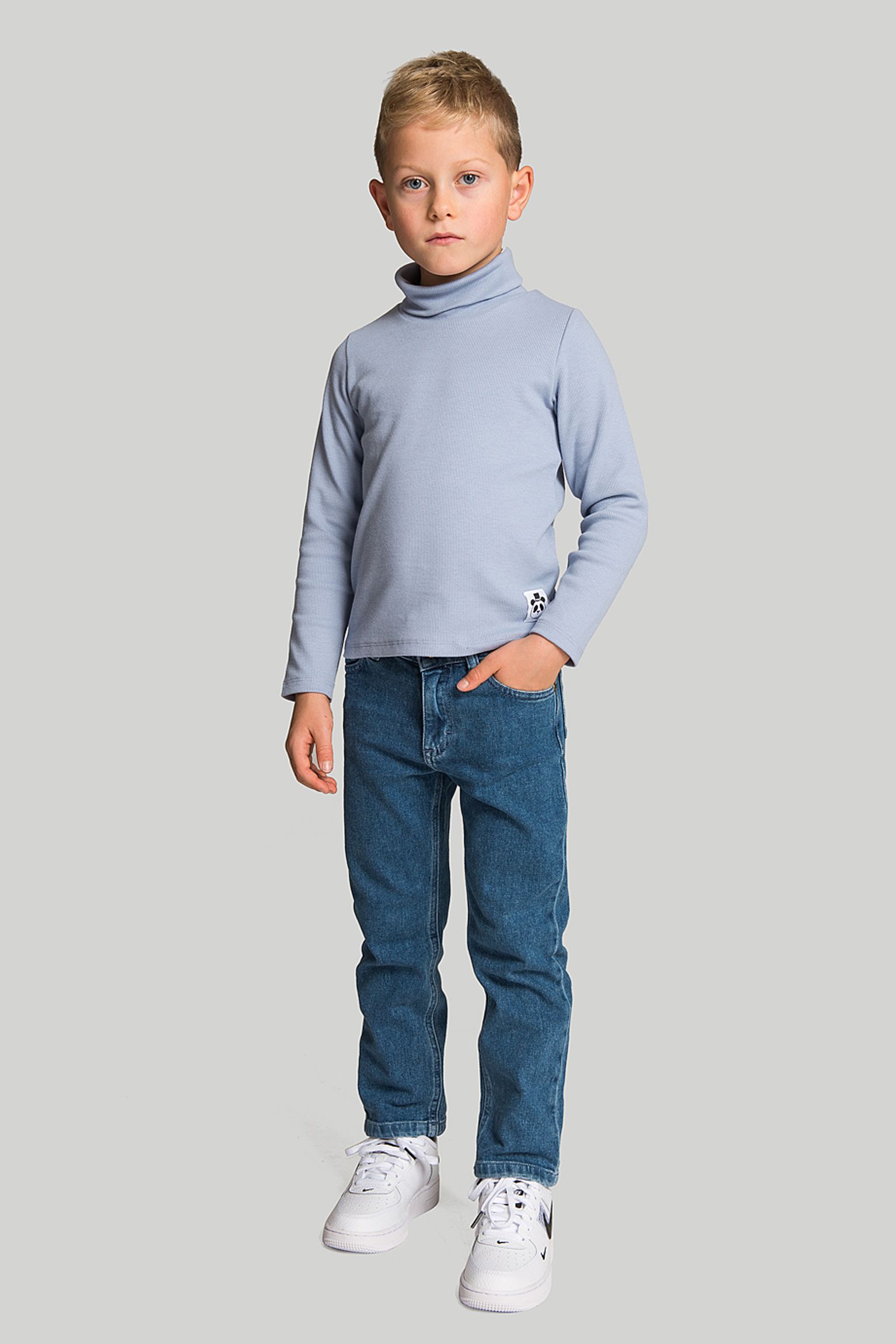 Джинсы MINI RODINI KIDS Straight denim jeans