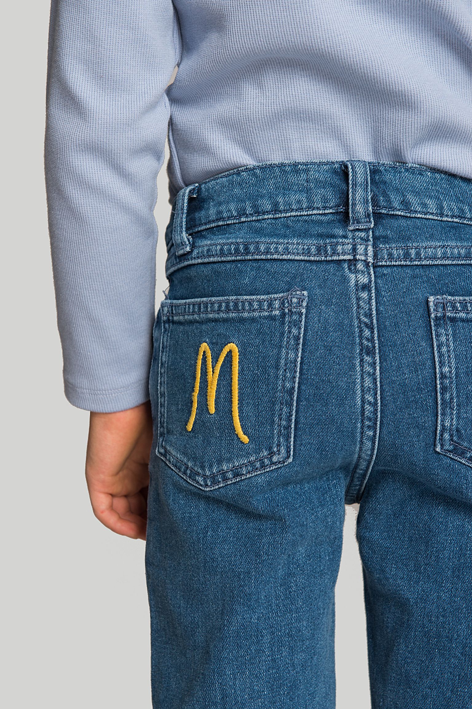 Джинси MINI RODINI KIDS Straight denim jeans