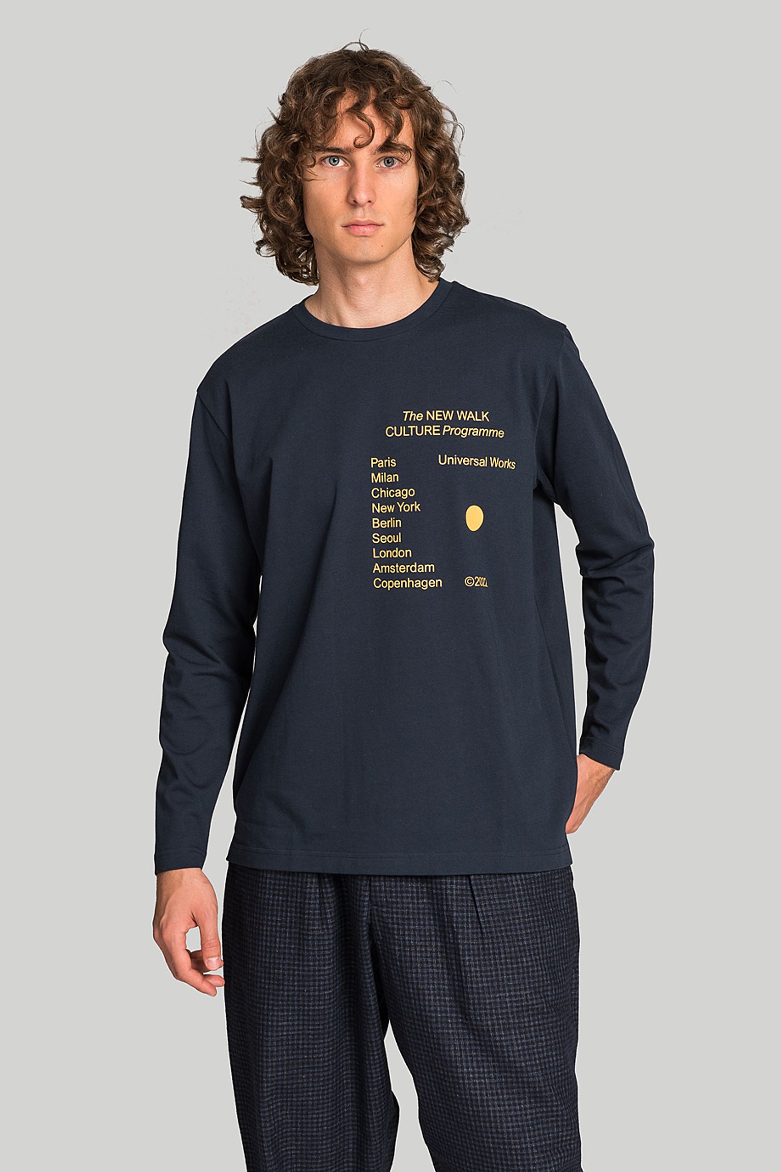 Лонгслив Universal Works LONG SLEEVE TEE купить