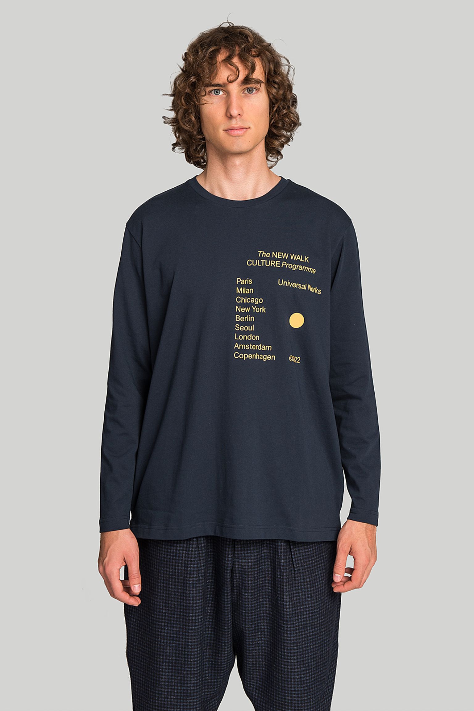 Лонгслив Universal Works LONG SLEEVE TEE с доставкой