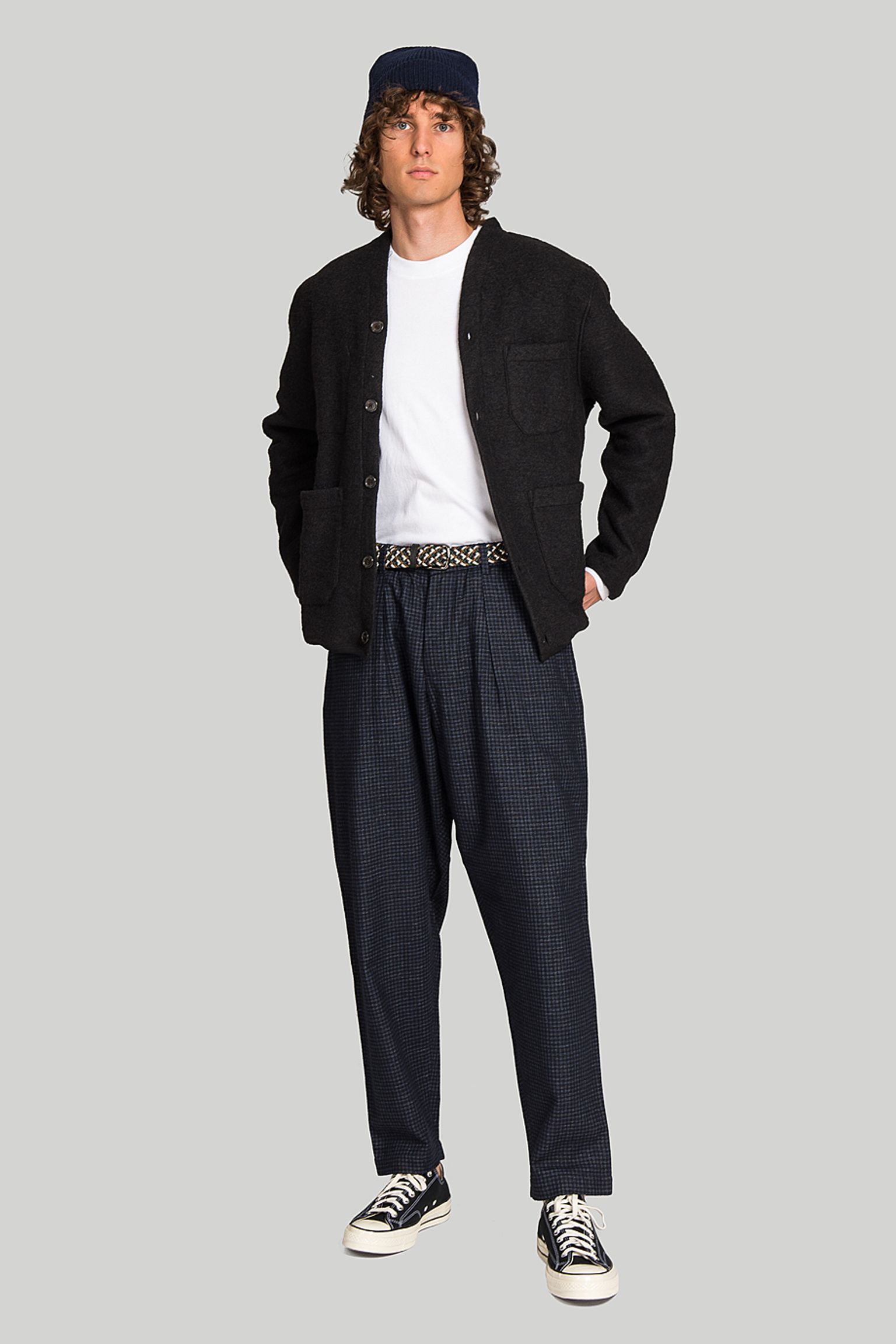 Брюки Universal Works PLEATED TRACK PANT купить
