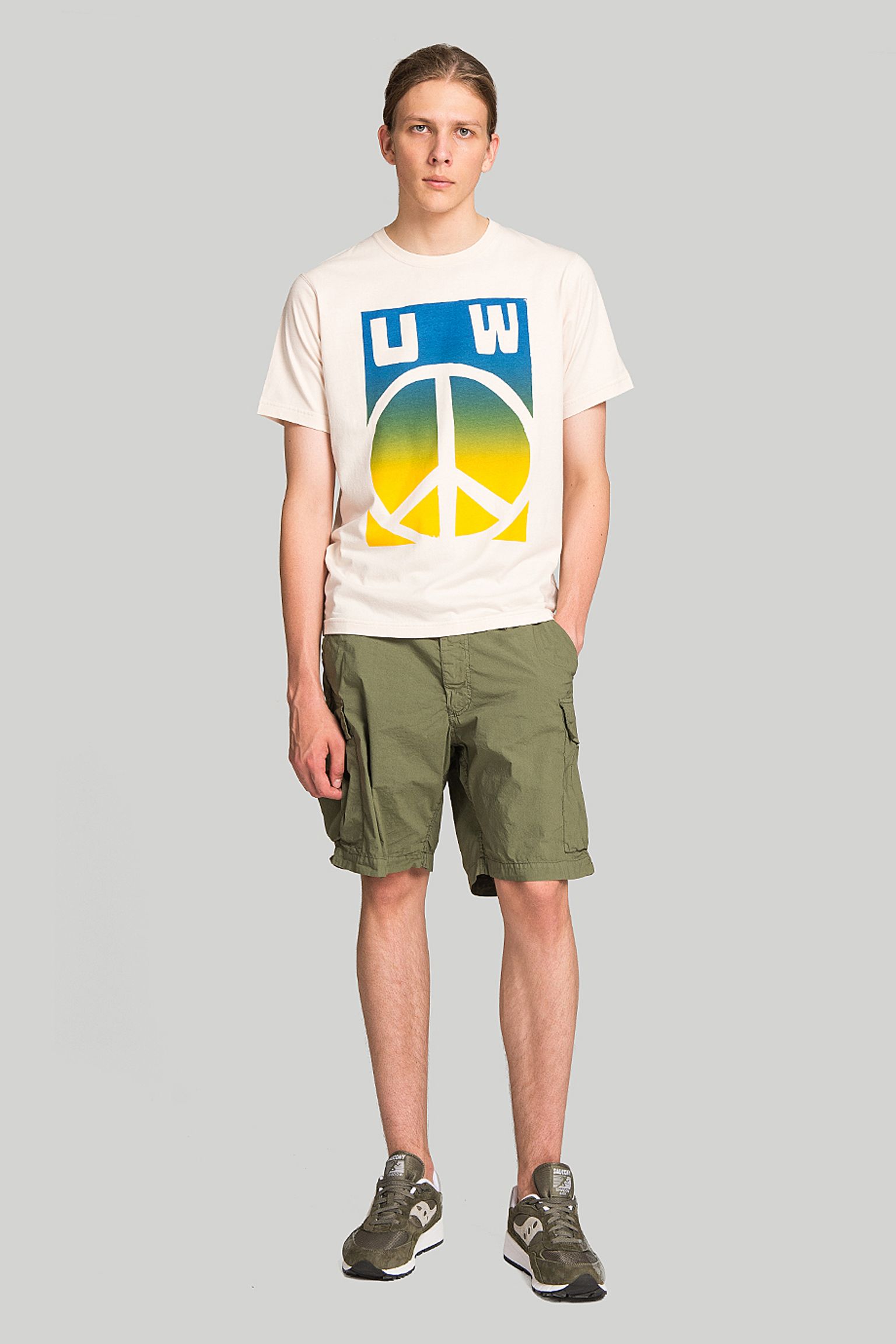 Футболка   2 COL PEACE JERSEY с доставкой
