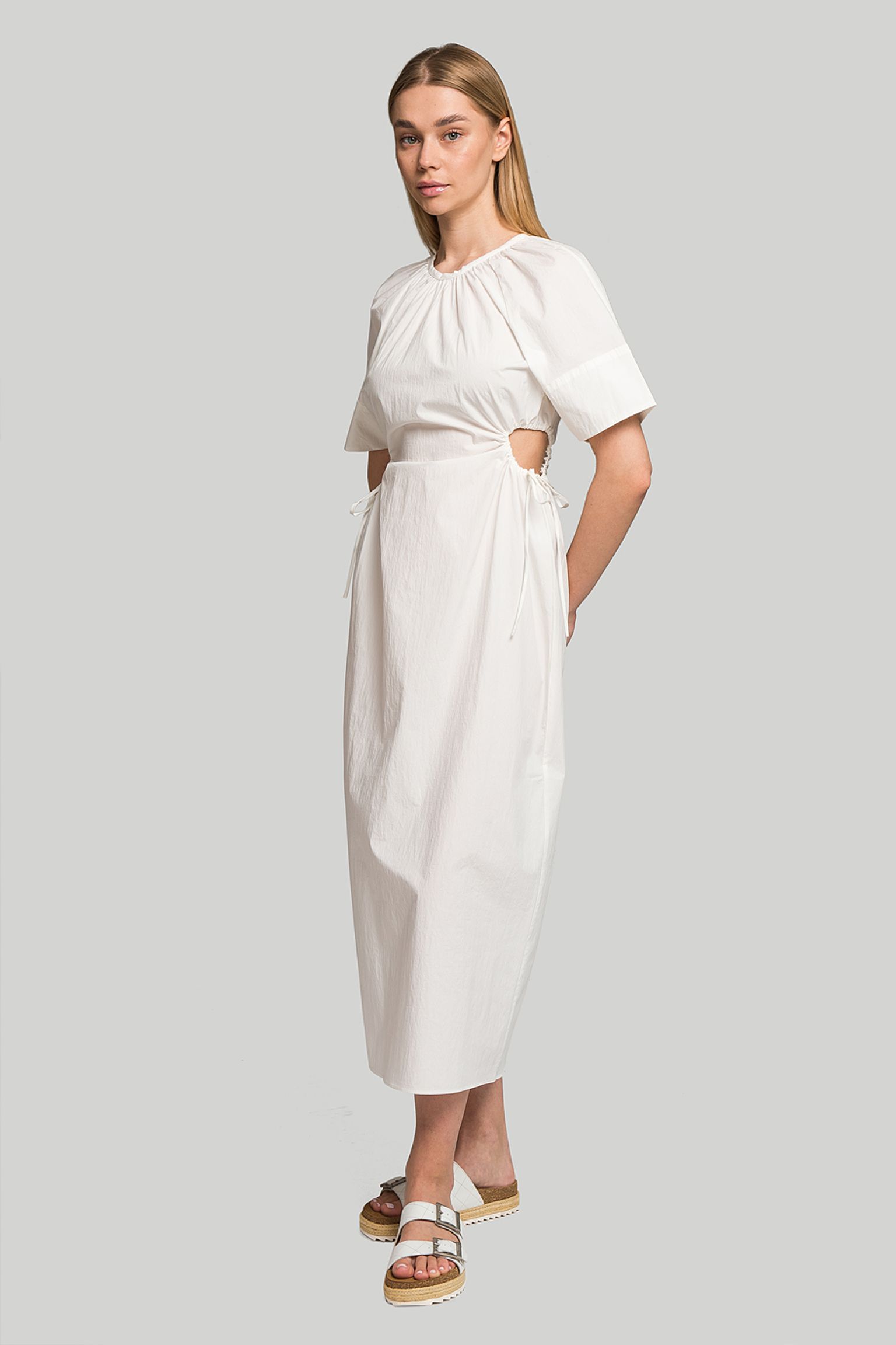 Платье MISSING YOU ALREADY SIDE RING SHIRRING DRESS купить