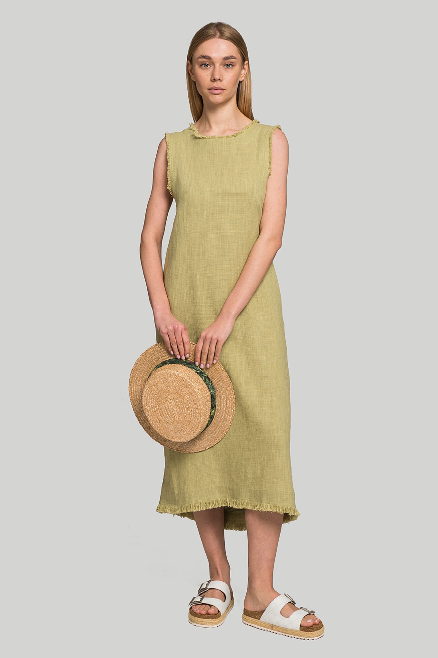 Платье MISSING YOU ALREADY ROUND-NECK FRINGE DRESS купить
