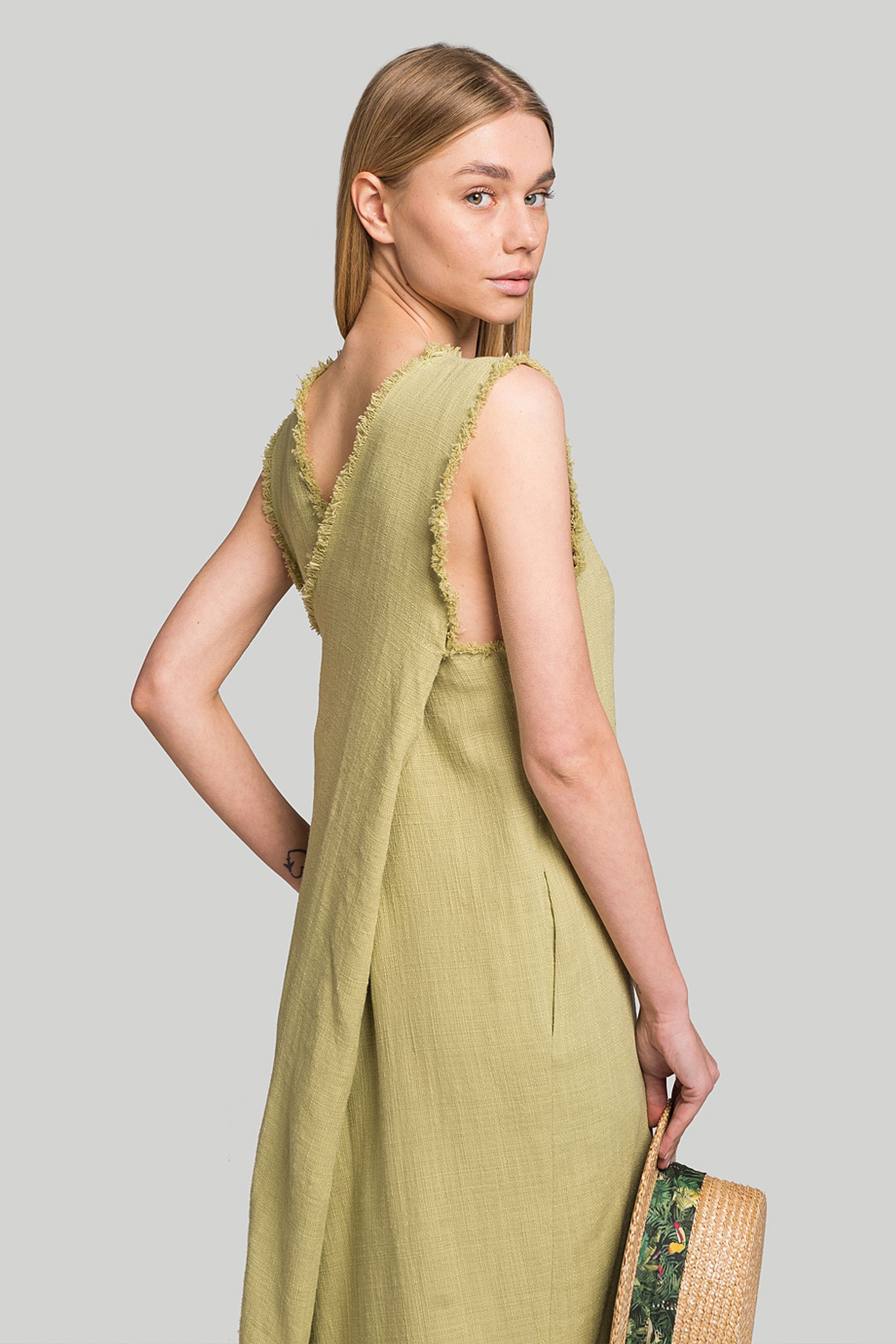 Платье MISSING YOU ALREADY ROUND-NECK FRINGE DRESS купить в Украине