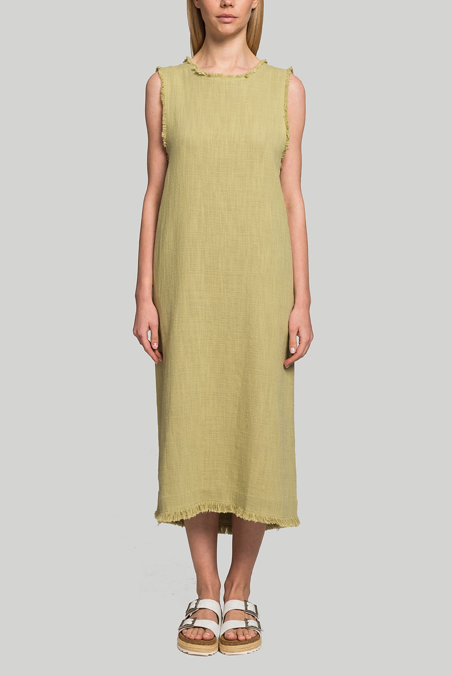 Платье MISSING YOU ALREADY ROUND-NECK FRINGE DRESS с доставкой