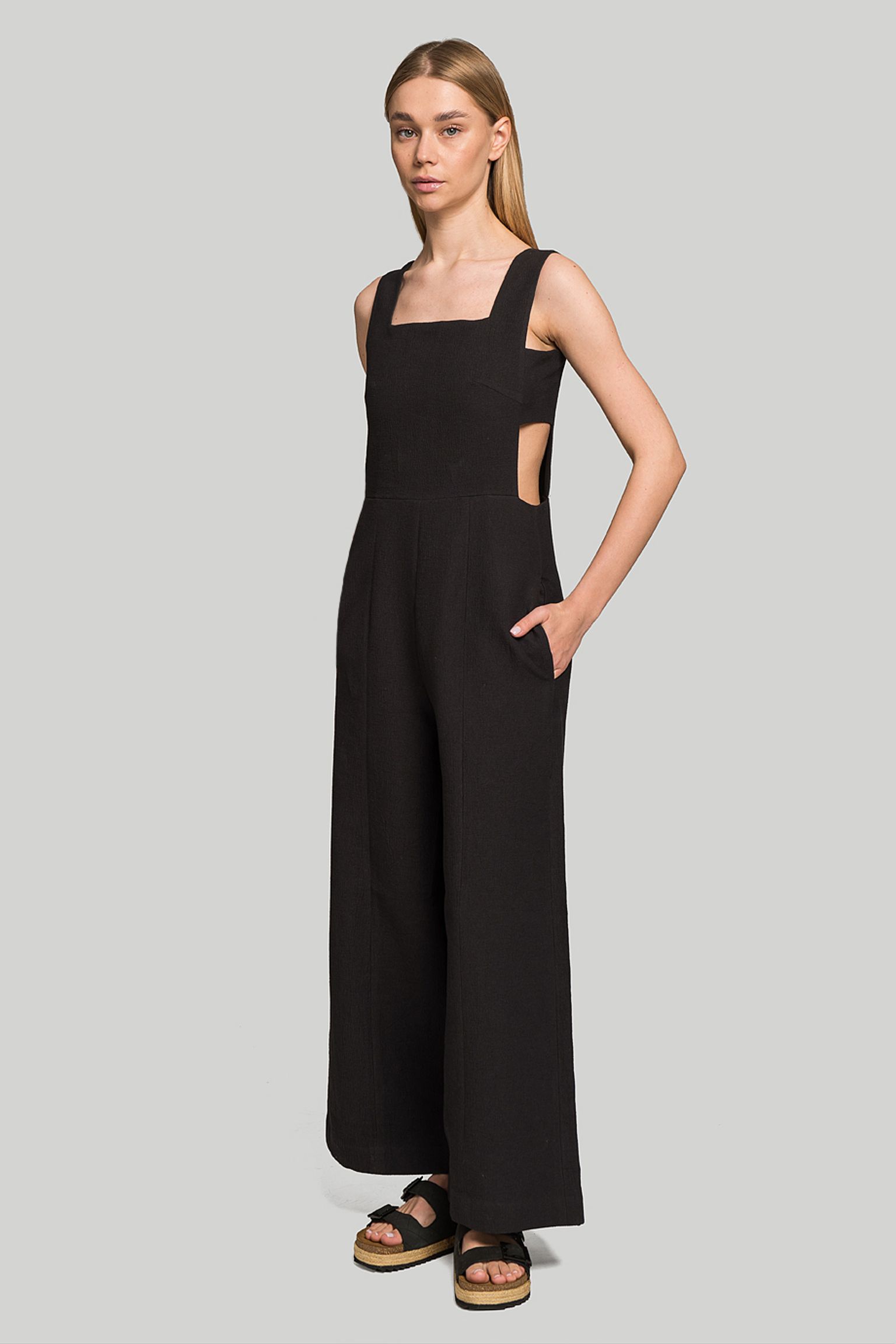 Комбінезон MISSING YOU ALREADY WRINKLE COTTON CUT-OUT купити