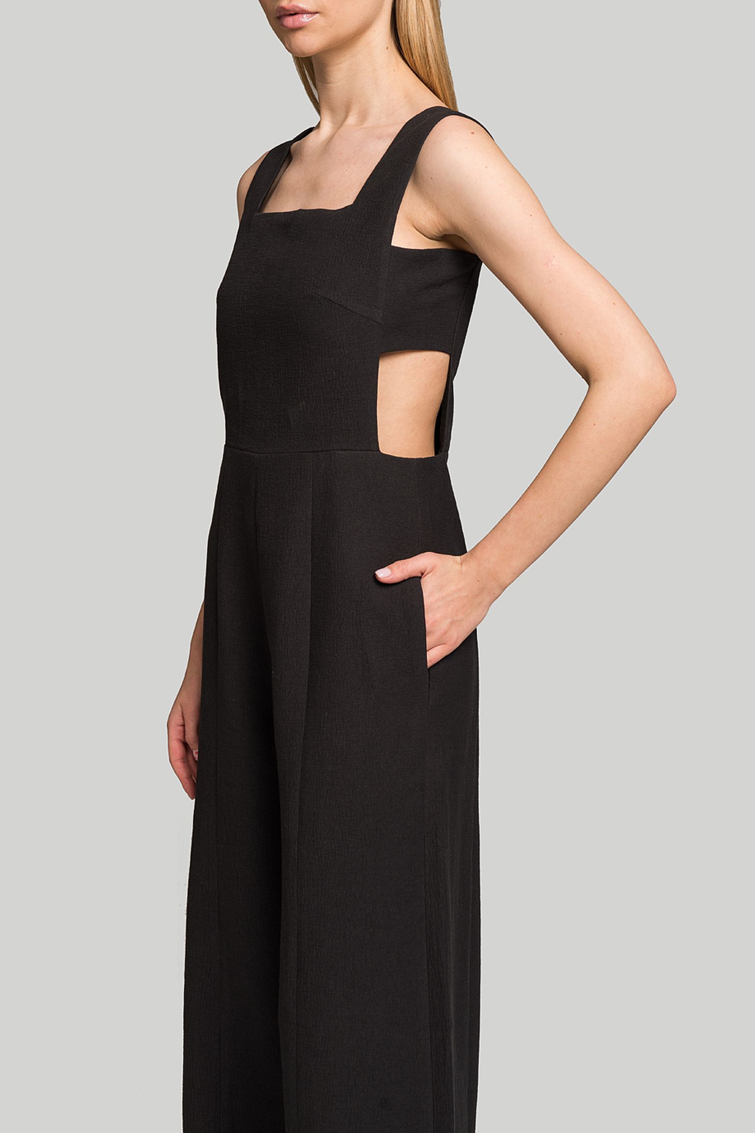 Стильні Комбінезон MISSING YOU ALREADY WRINKLE COTTON CUT-OUT