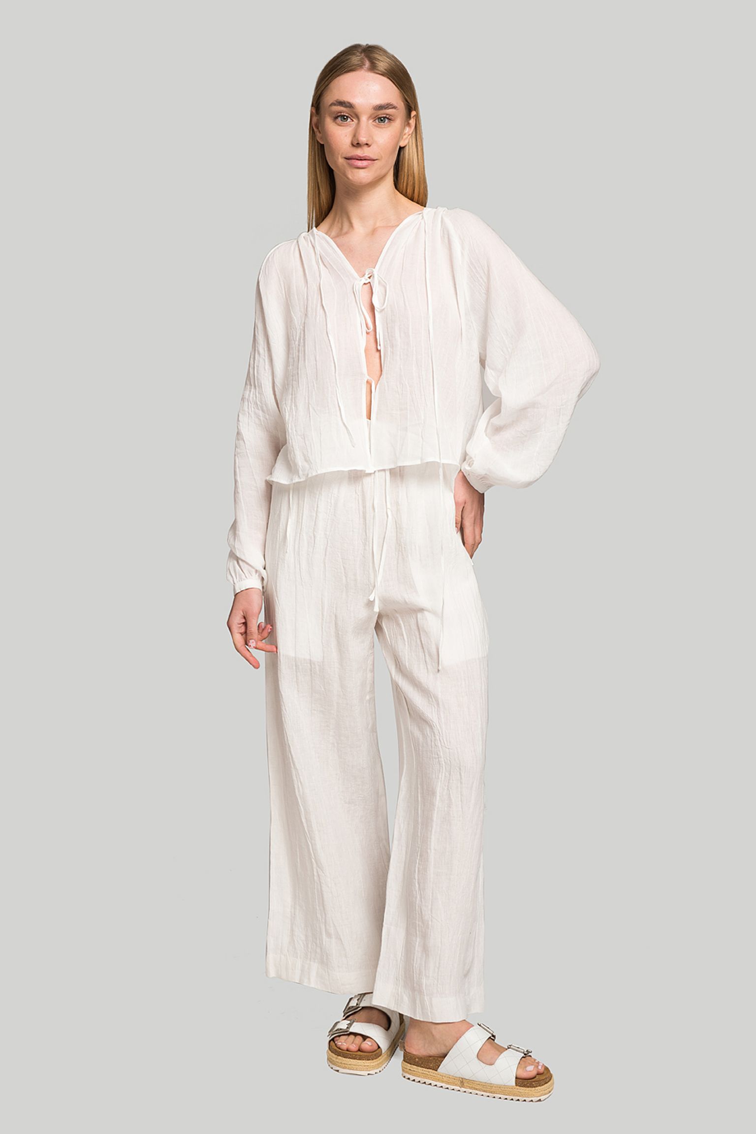 Брюки MISSING YOU ALREADY PAPERBACK DRAWSTRING PANTS купити