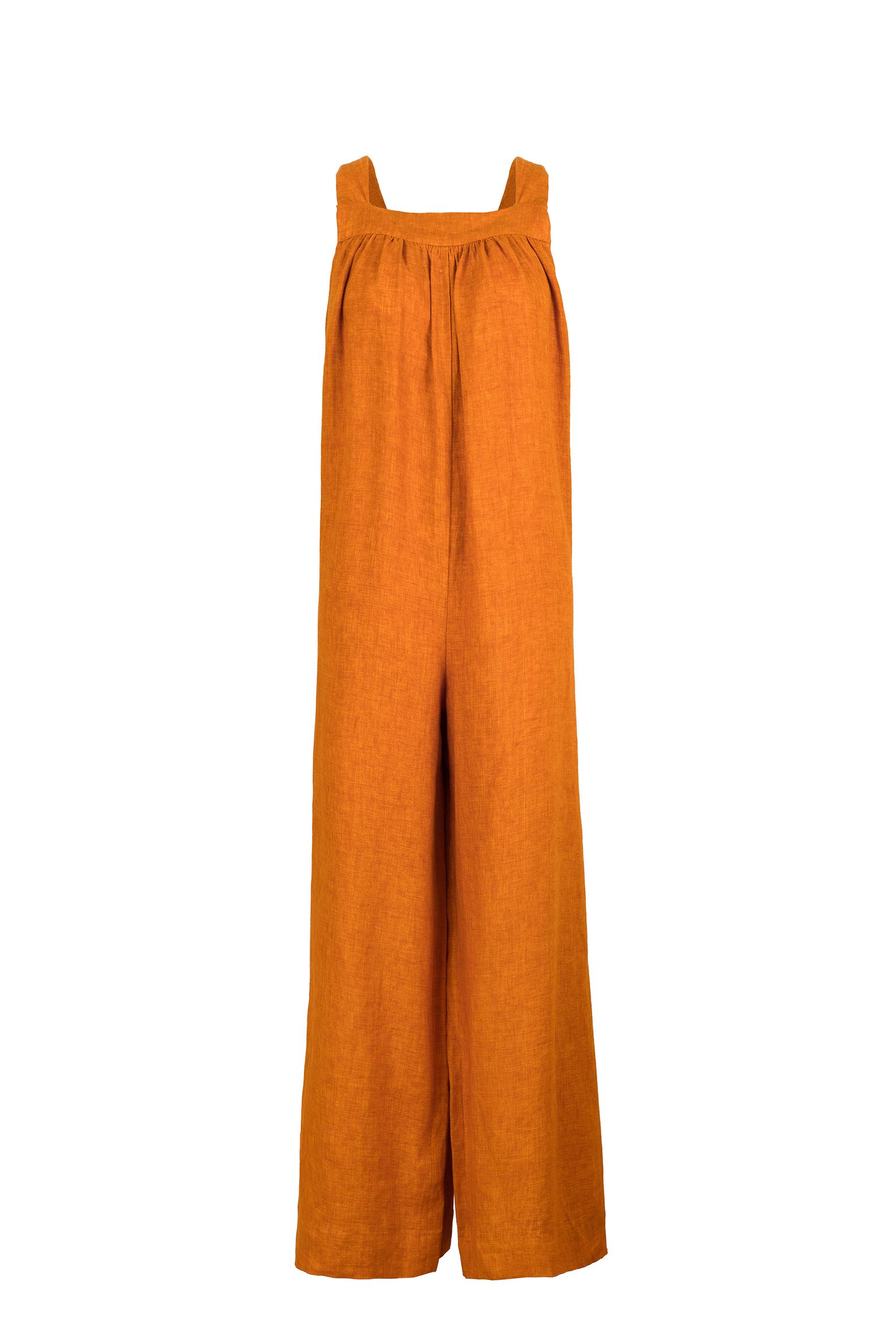 Комбинезон MISSING YOU ALREADY LINEN SQUARE-NECK WIDE JUMPSUIT купить