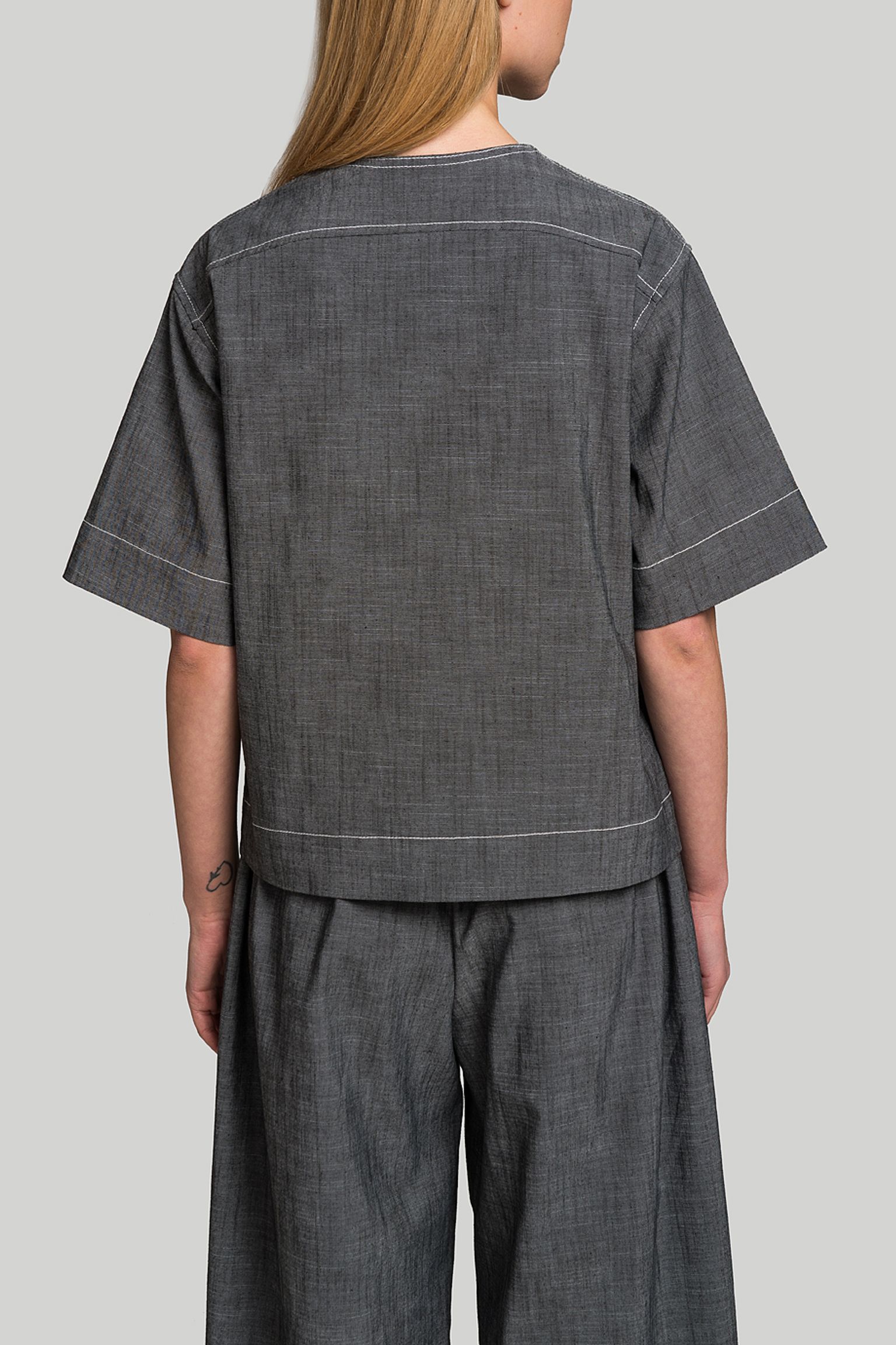 Широкий выбор Блузка THE LOOM WASHED DENIM TOP